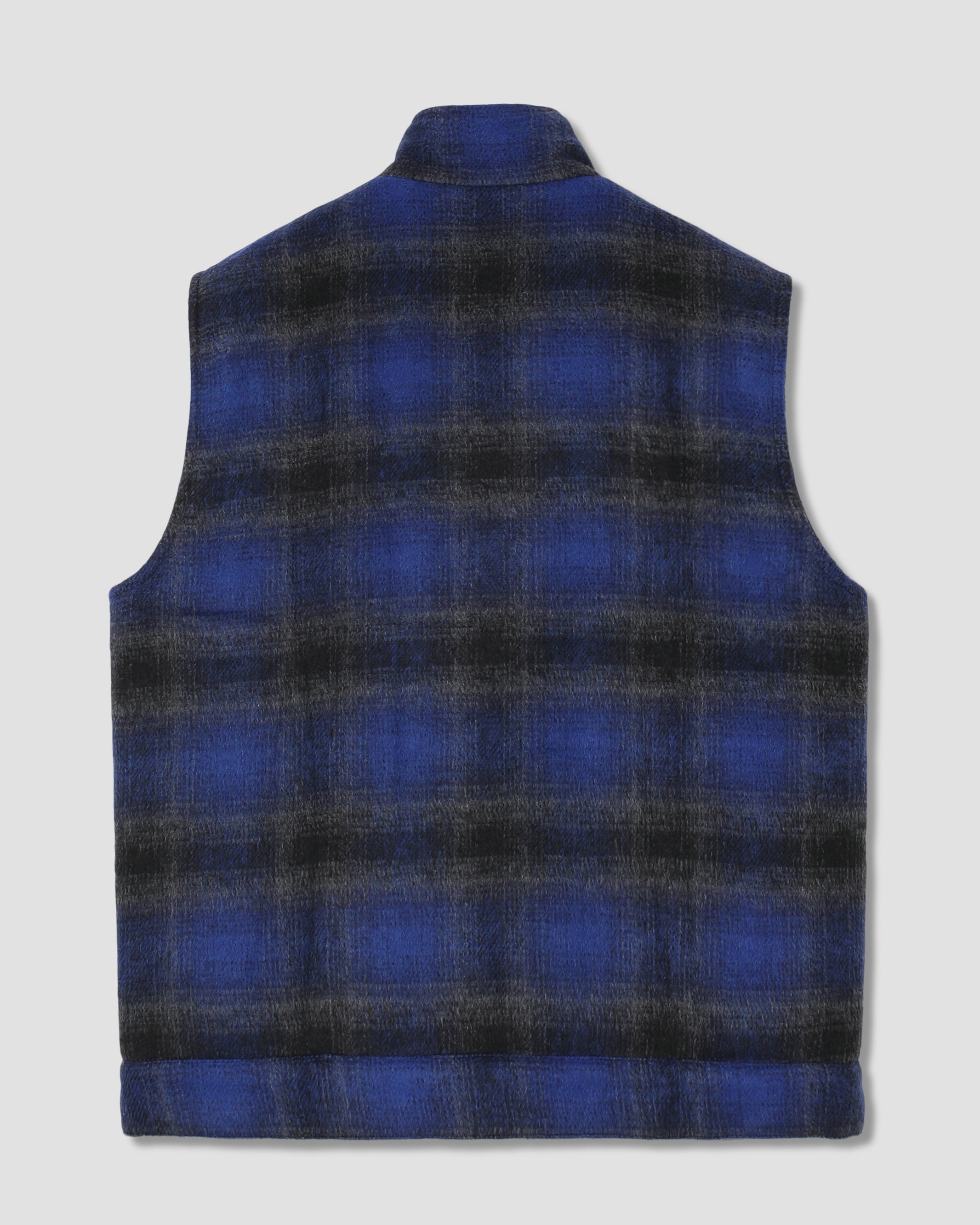stan-ray-down-plaid-weste-navy-kariert-wattiert image 3