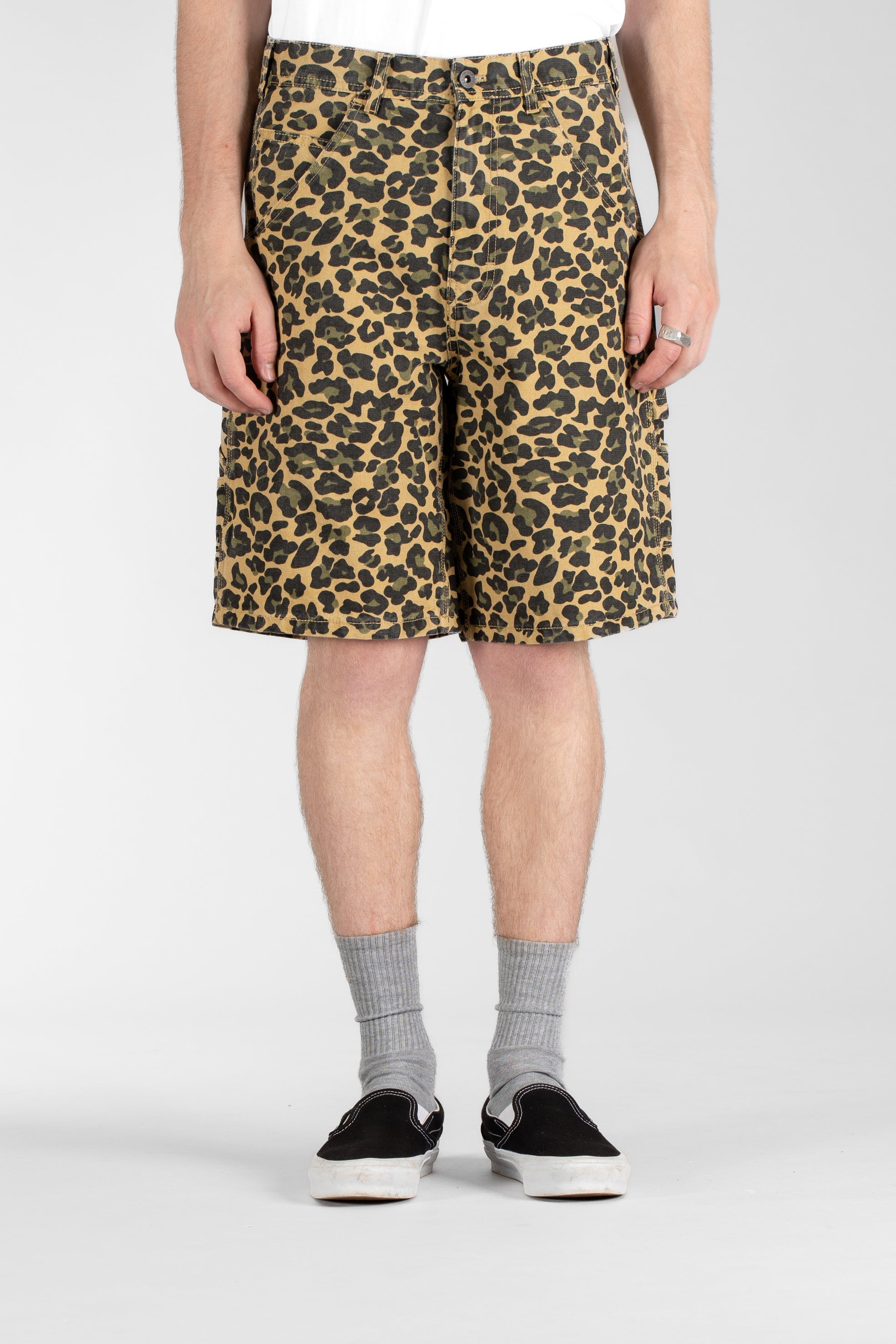 stan-ray-big-job-short-shorts-leopard-camo-canvas image 2
