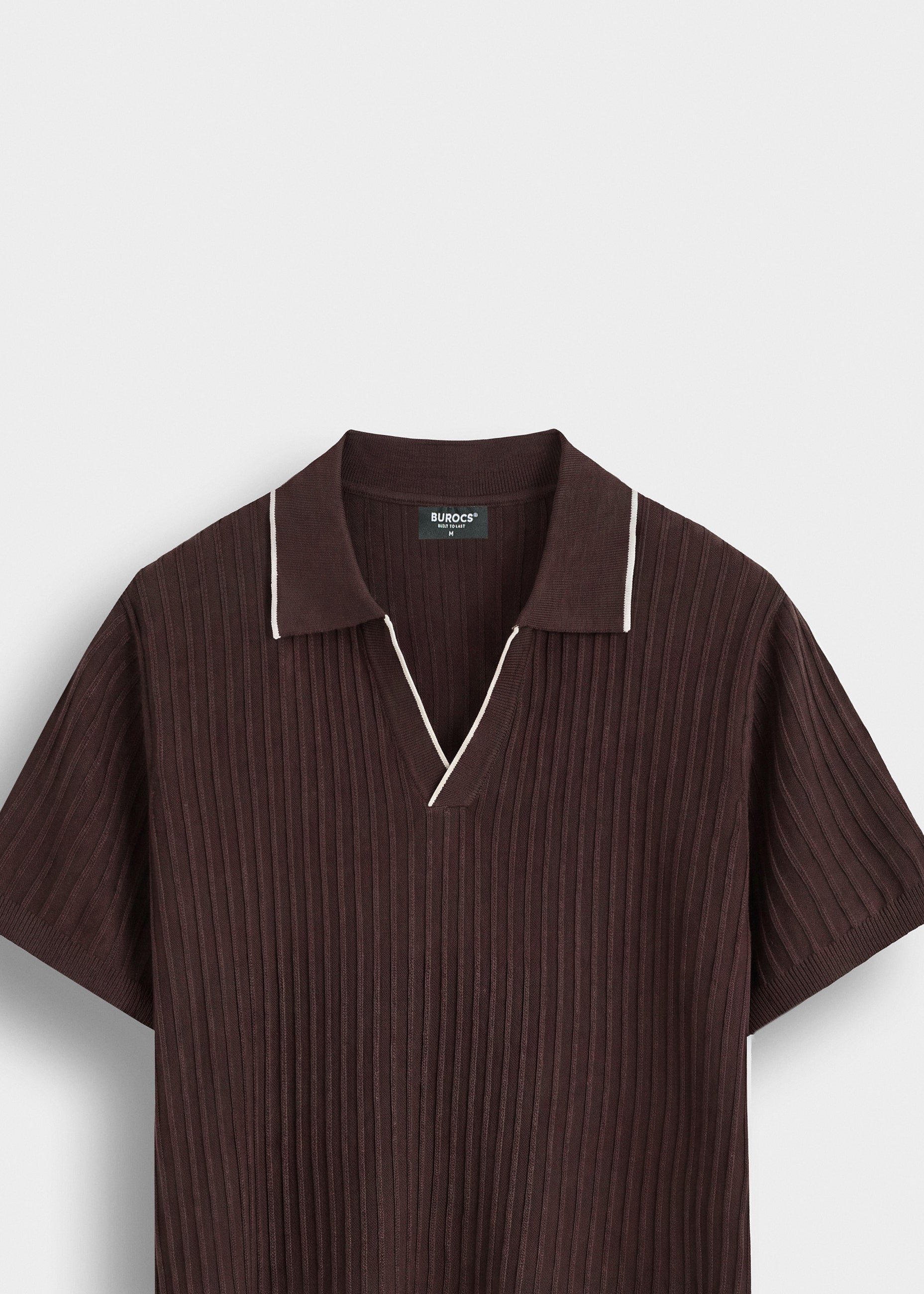 burocs-polo-t-shirt-brown-regular-fit-feinstrick image 3