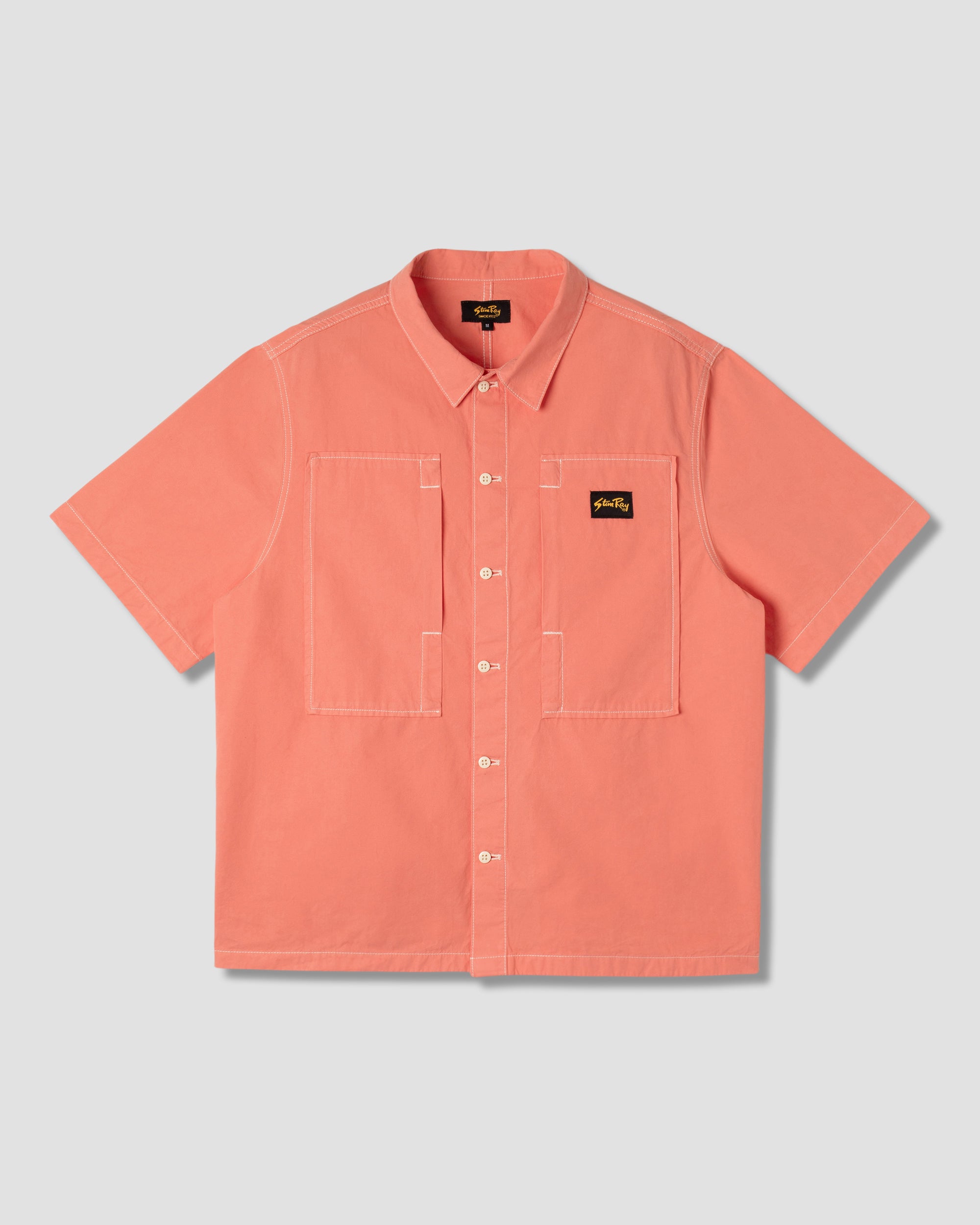 stan-ray-shirts-painter-kurzarmhemd-washed-red image 1
