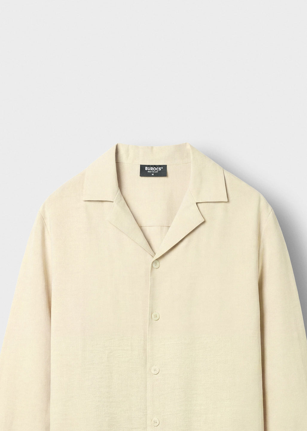 burocs-shirts-linen-look-hemd-beige-m-regular-fit image 3