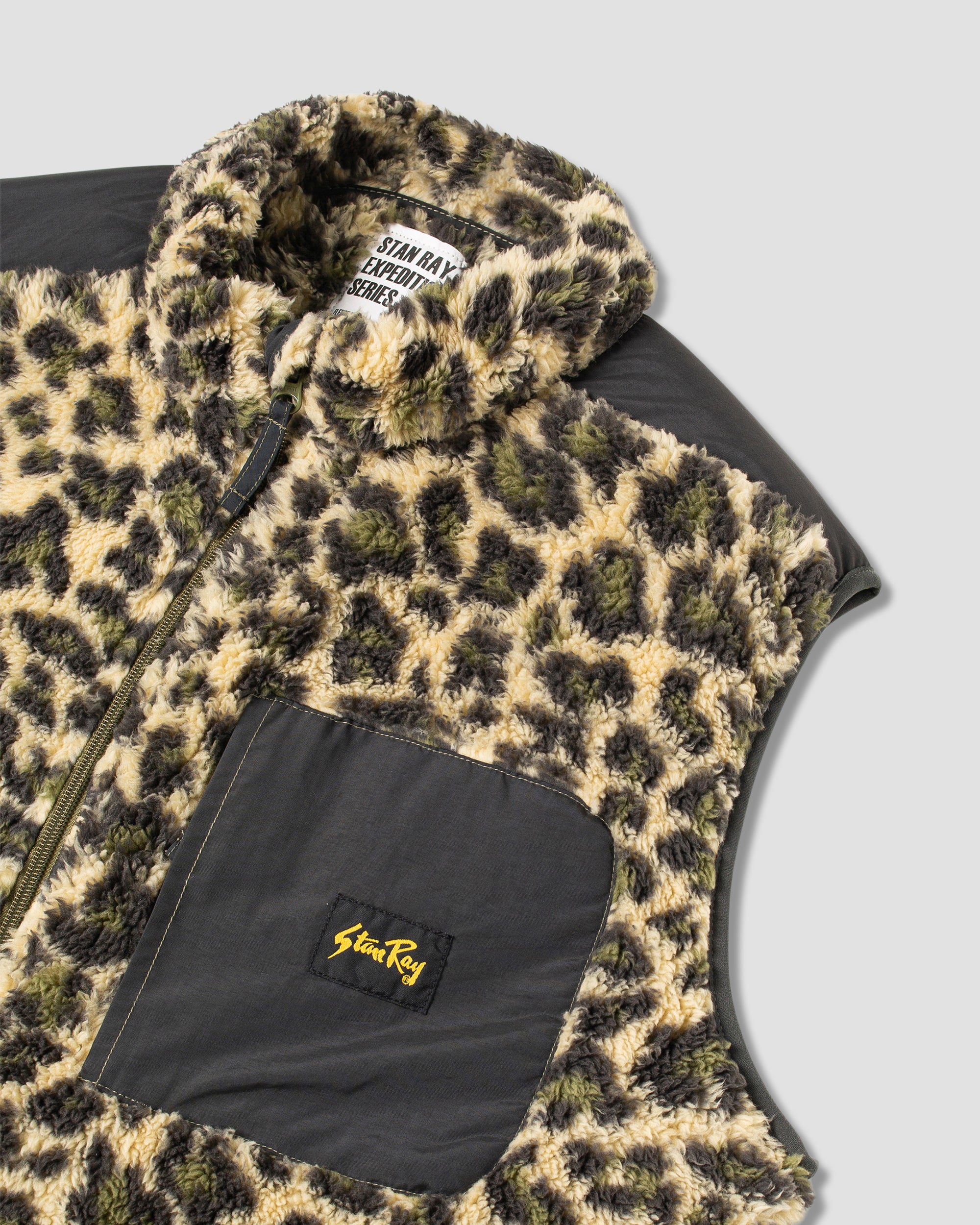 stan-ray-fleece-vest-weste-leopard-camo-warme-winterweste image 4