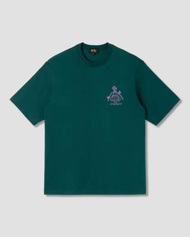 stan-ray-mount-blanco-t-shirt-botanical-green-herren-baumwolle image 1