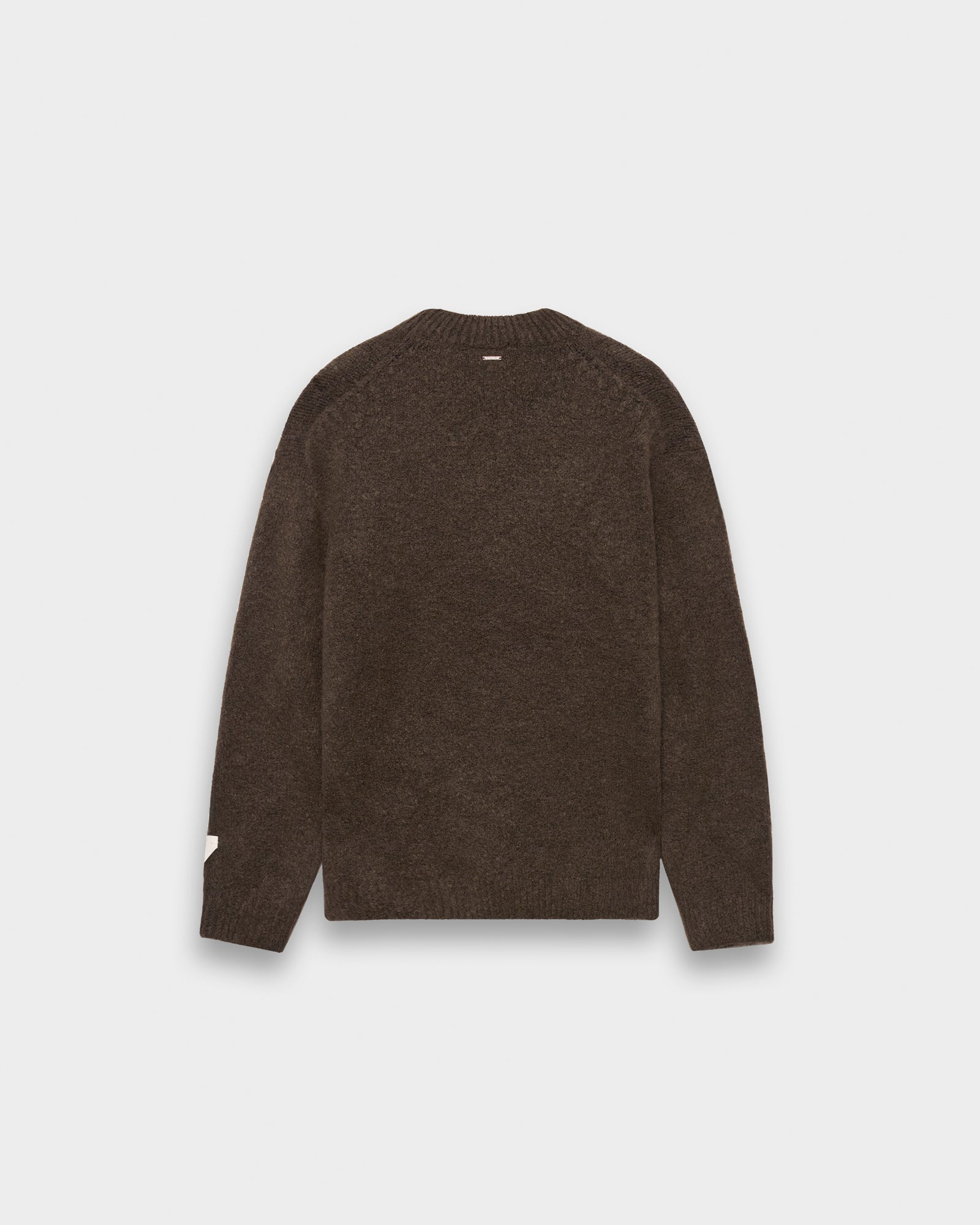 eightyfive-heavy-crew-neck-sweater-pullover-dark-khaki image 2