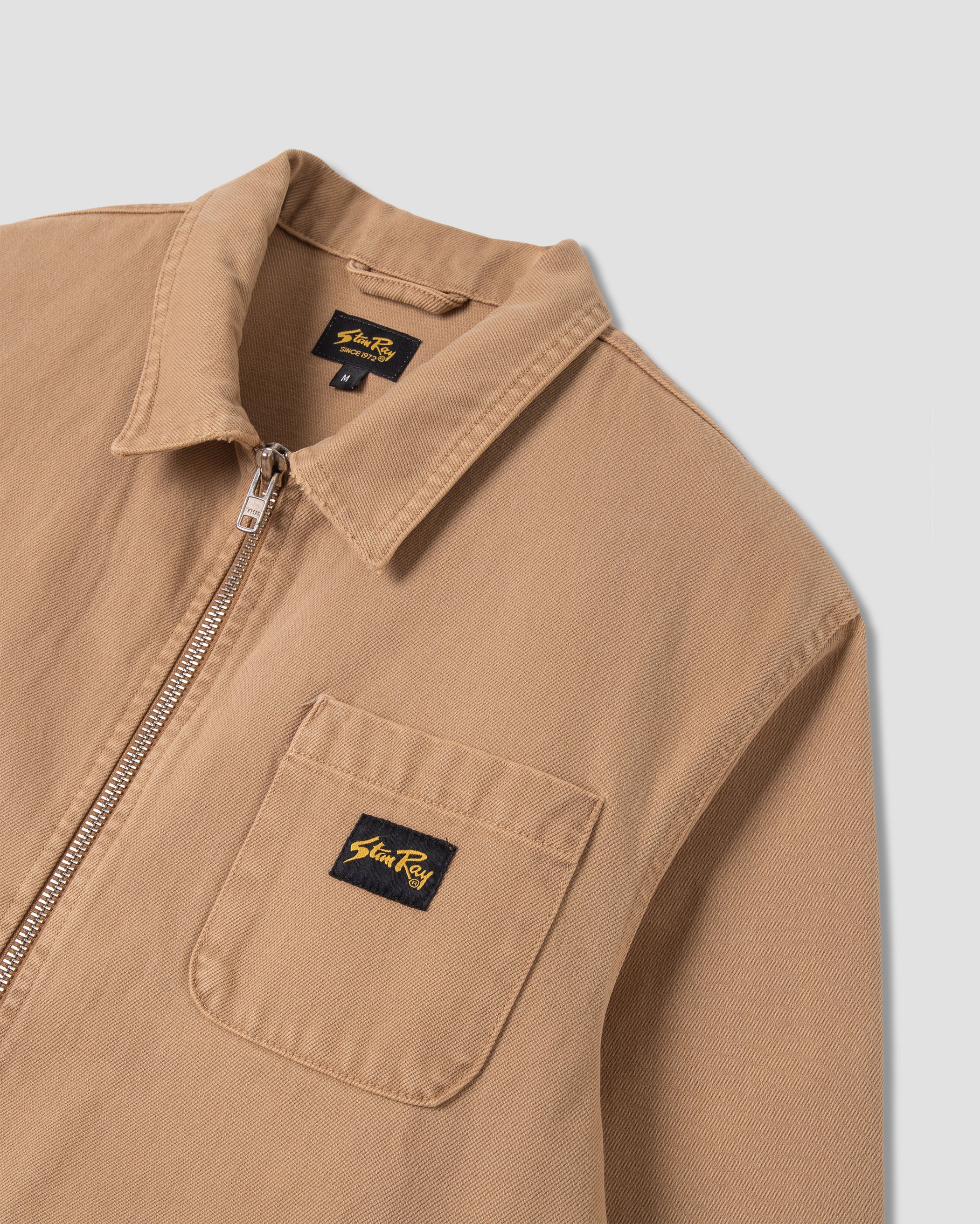 stan-ray-zip-shirt-hemd-apple-cinnamon-twill-baumwolle image 5