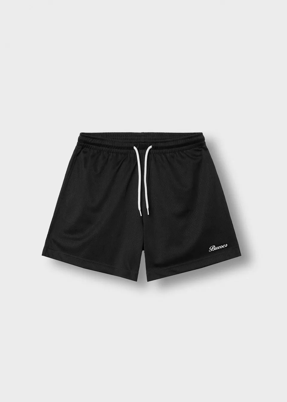 burocs-mesh-shorts-black-regular-fit-polyester image 1