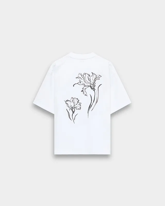 eightyfive-heavy-printed-t-shirt-white-320gsm image 1