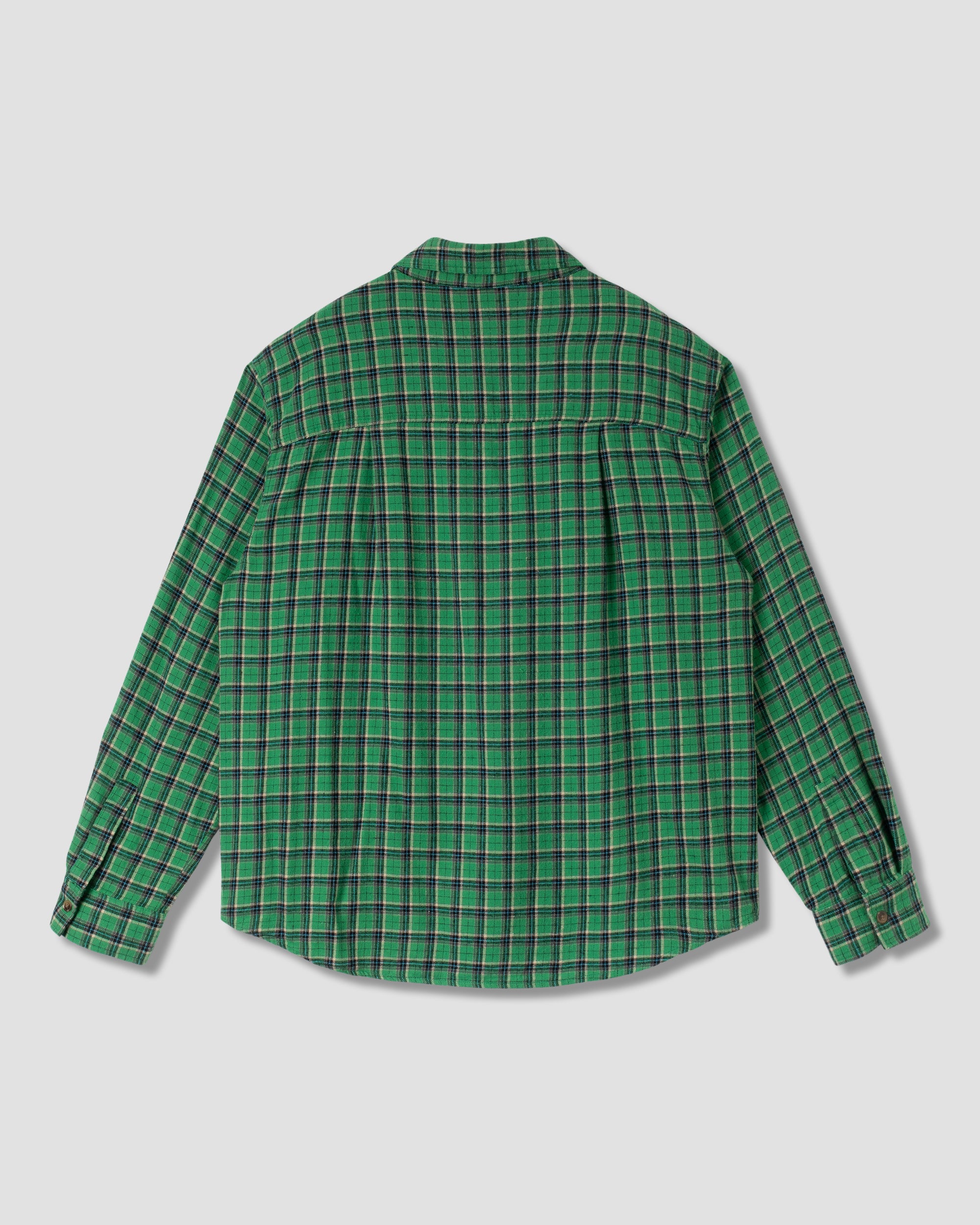 stan-ray-flannel-shirt-flanellhemd-summer-green-plaid-herren image 2