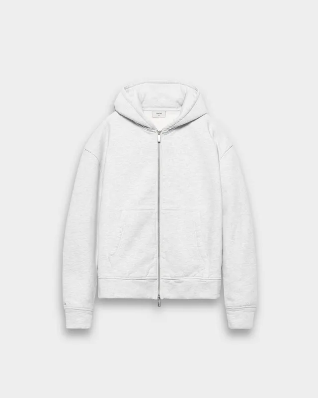 eightyfive-signature-heavy-zip-hoodie-ash-grey image 1