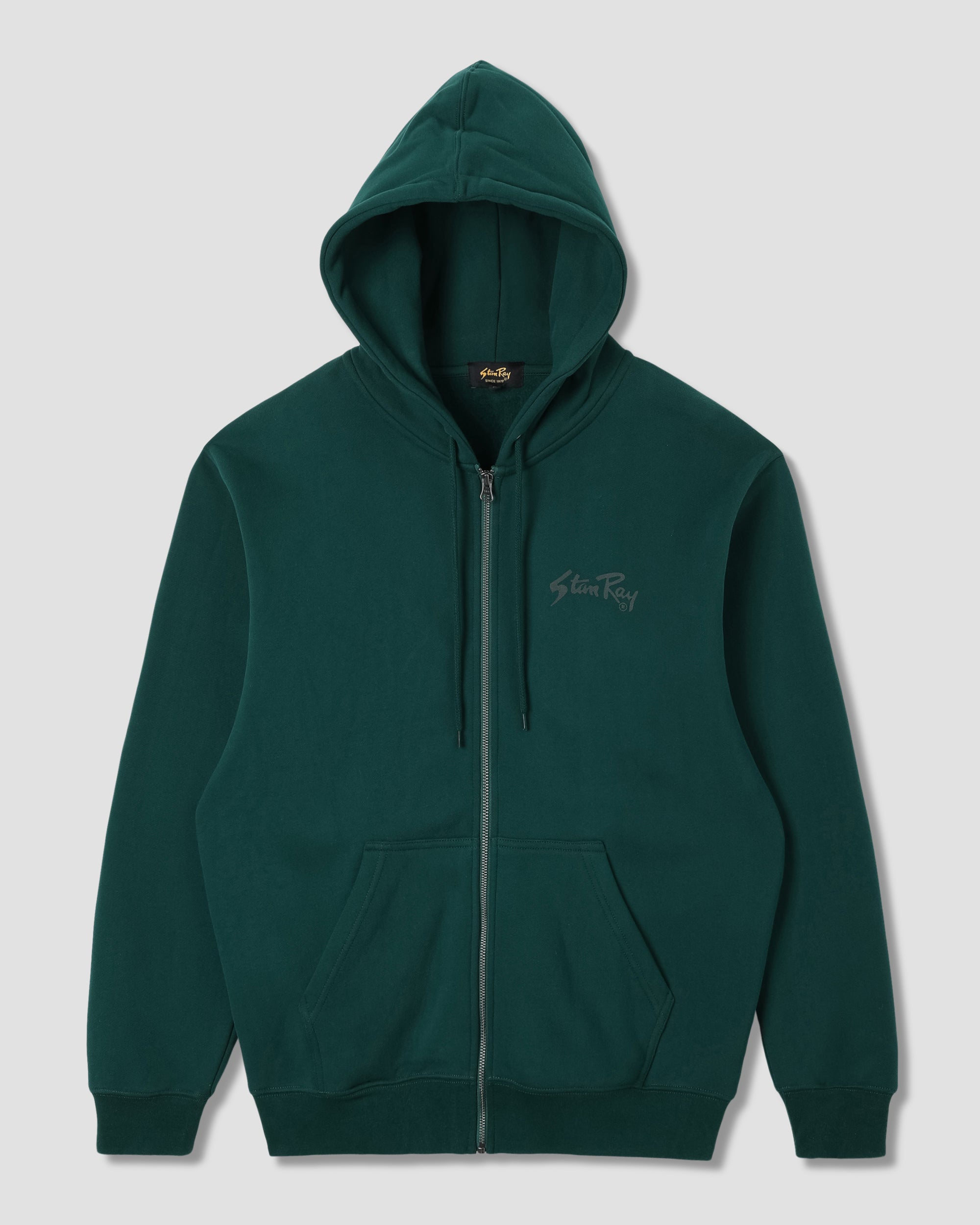 stan-ray-og-zip-hood-hoodie-botanical-green image 1