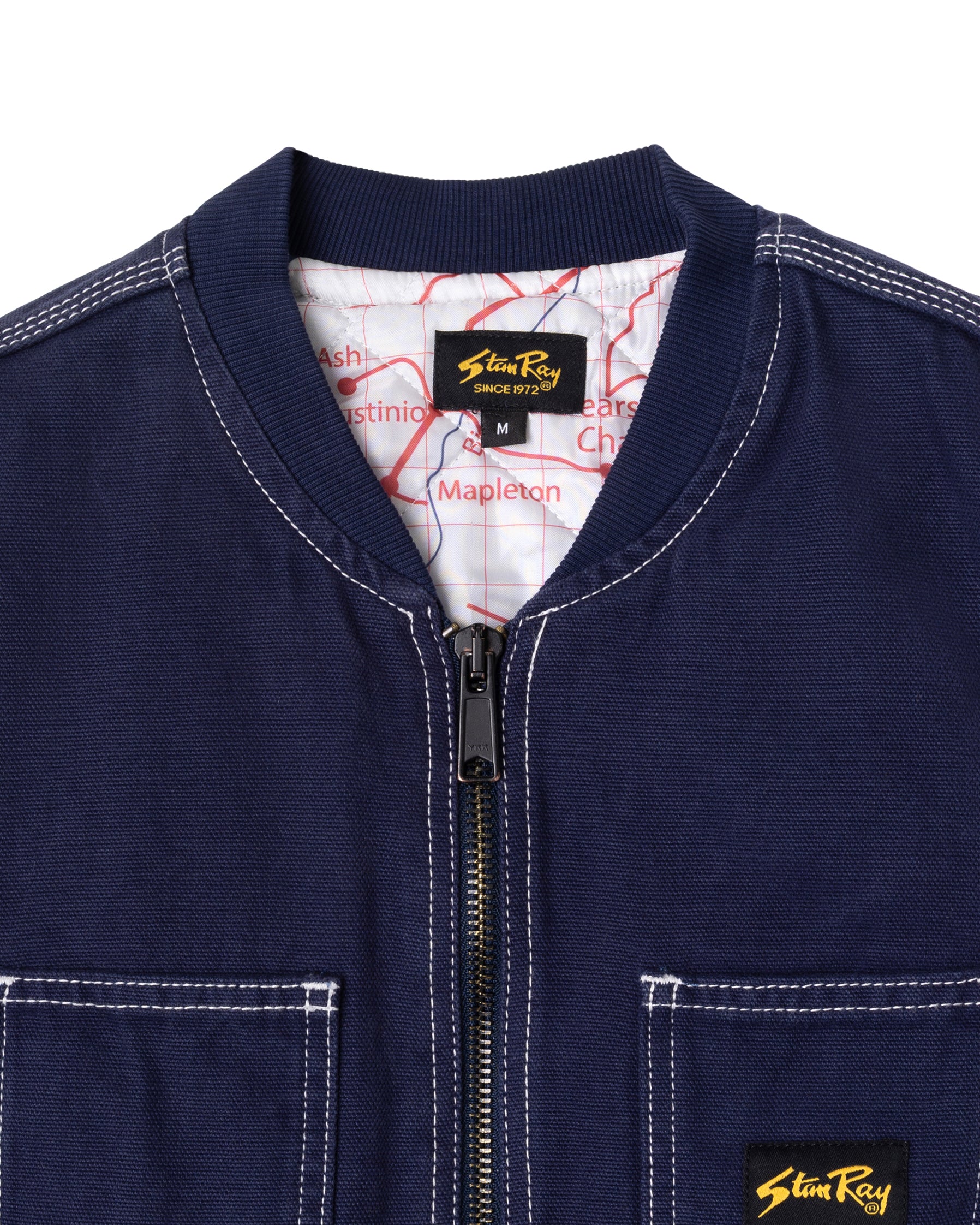 stan-ray-pork-chop-vest-washed-navy-weste-herren-wattiert image 5