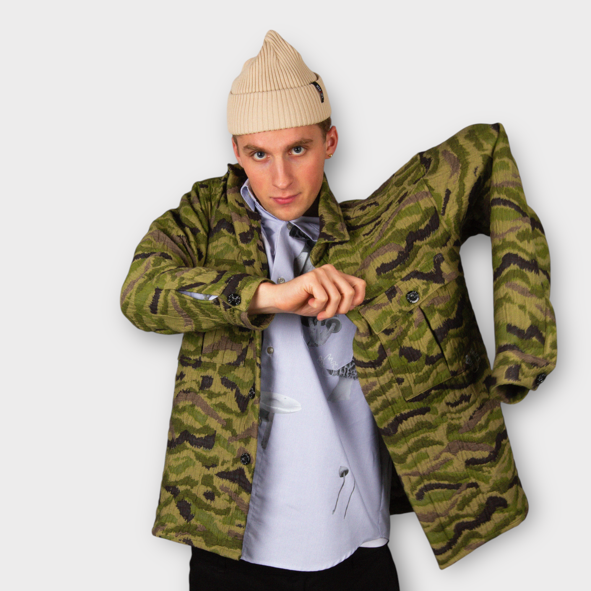 le-fix-camo-box-workershirt-overshirt-camo-box-fit image 5