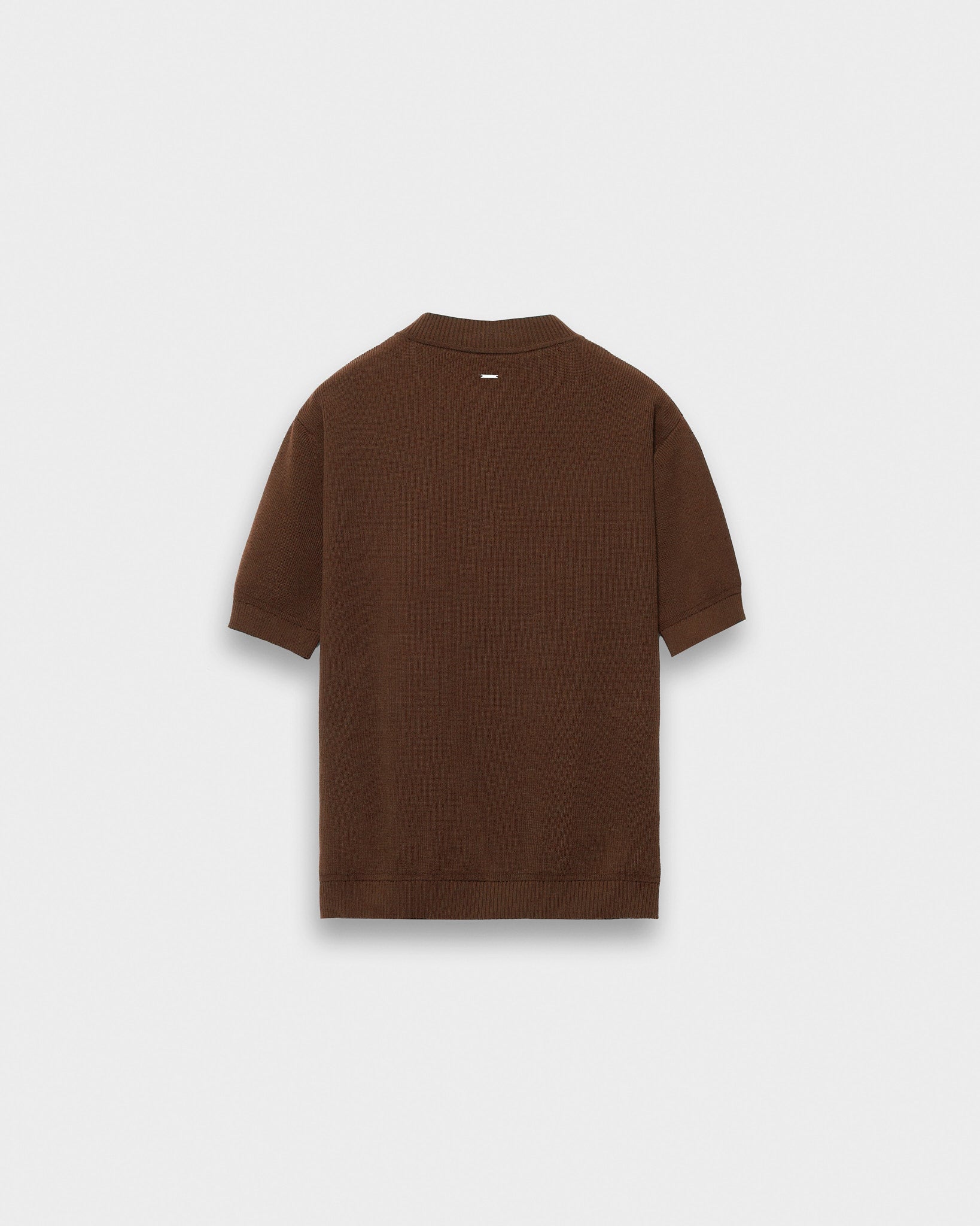 eightyfive-knitted-henley-polo-brown-baumwolle-knopf image 2