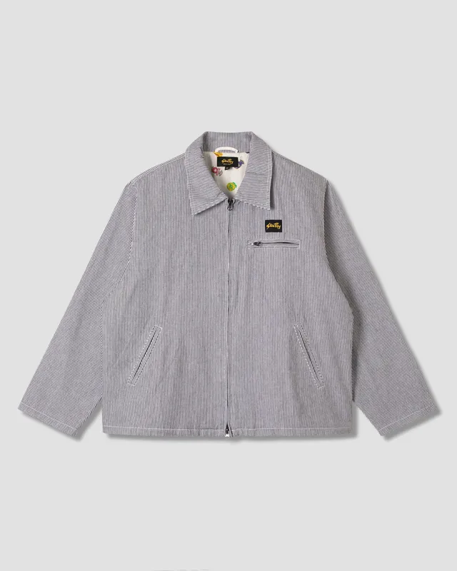 stan-ray-gas-jacket-arbeitsjacke-aged-hickory-stripe-baumwolle image 1