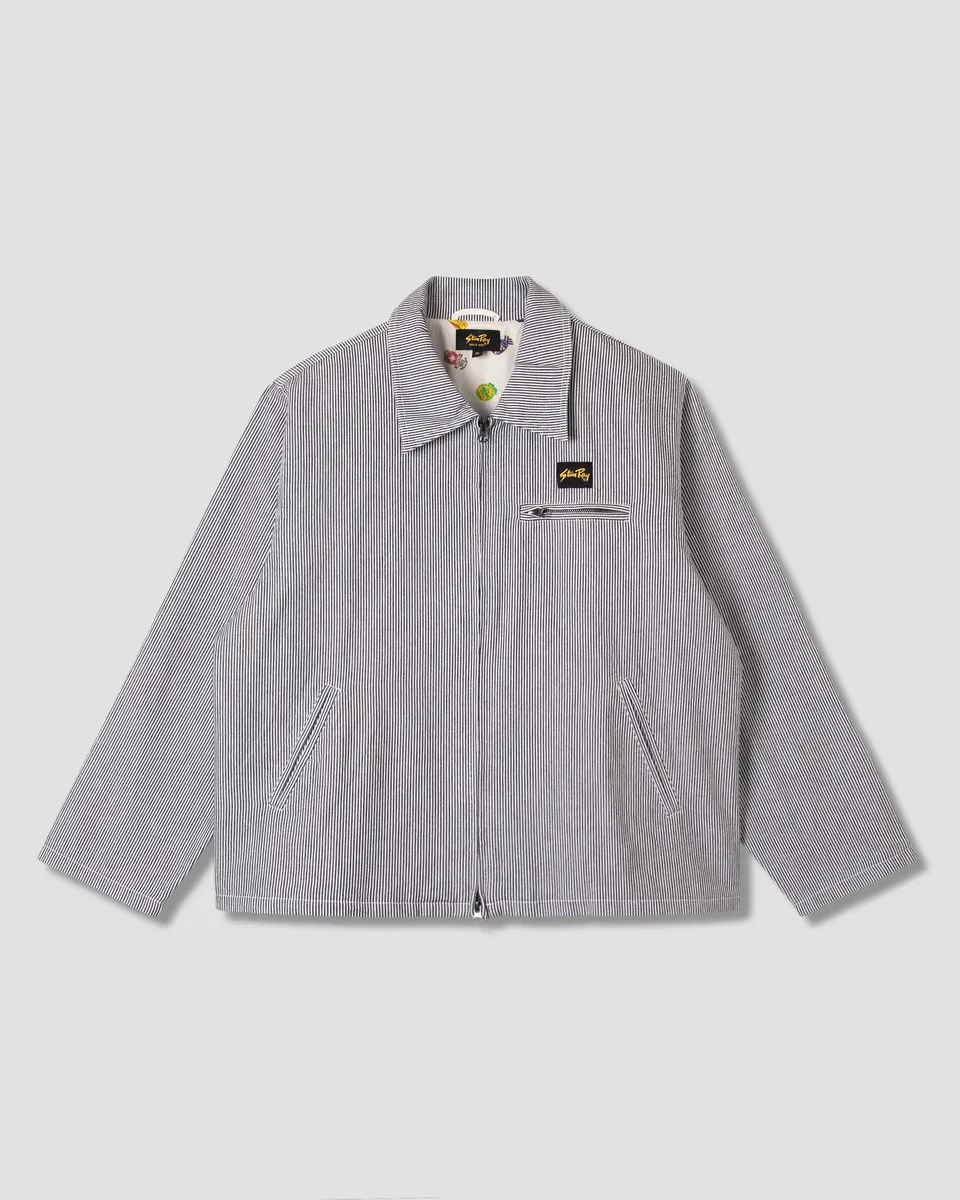 stan-ray-gas-jacket-arbeitsjacke-aged-hickory-stripe-baumwolle image 1