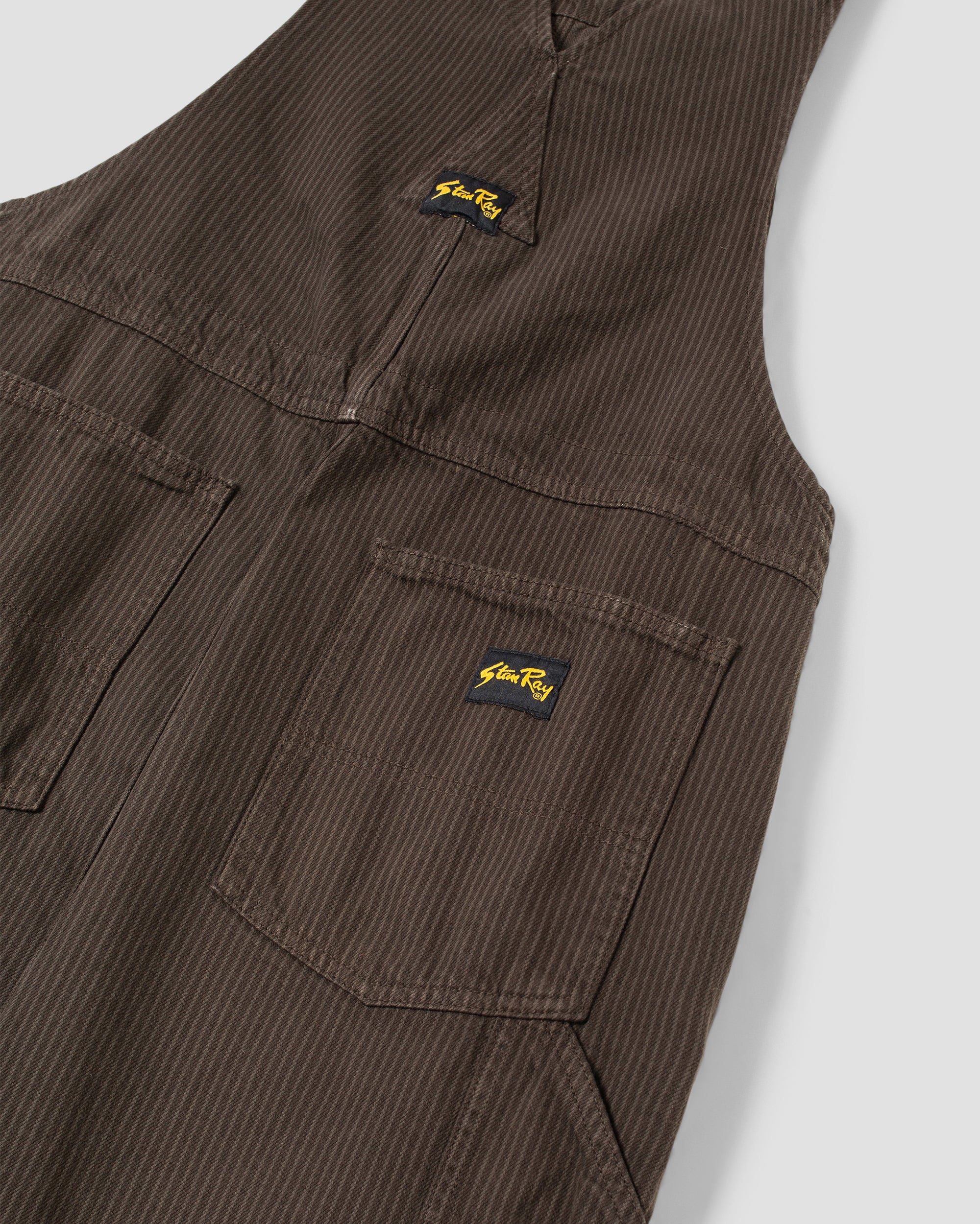 stan-ray-earls-bib-latzhose-charcoal-hickory-gestreift image 3