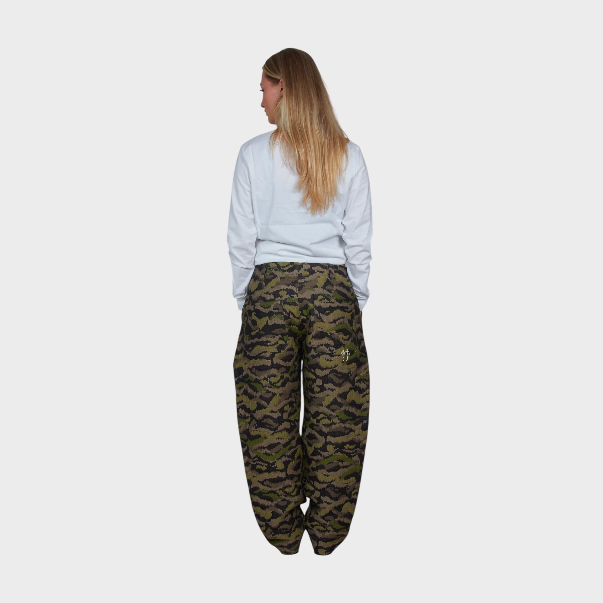 le-fix-camo-bukser-hose-camo-gr-n-baumwolle-polyester image 2