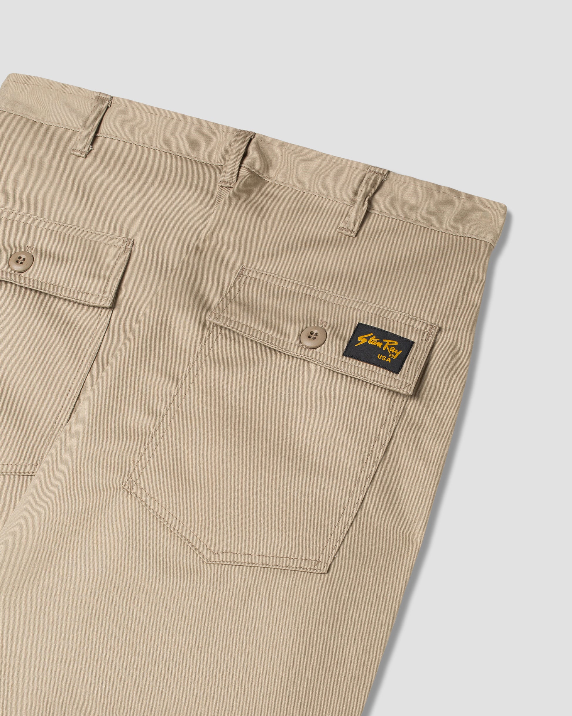 stan-ray-slim-fatigue-hose-khaki-twill-slim-fit-usa image 6