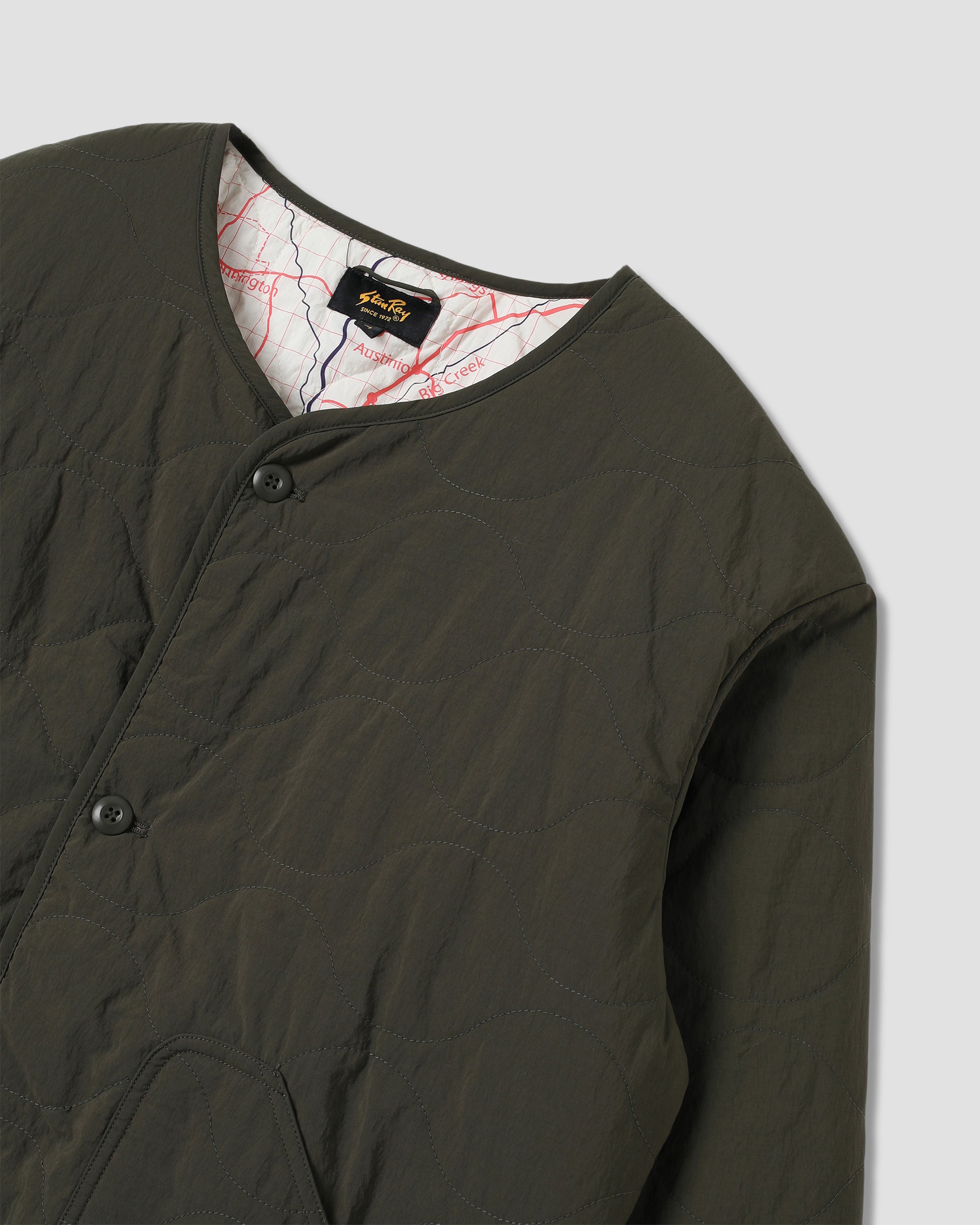 stan-ray-quilted-liner-jacket-steppjacke-olive-ripstop image 6