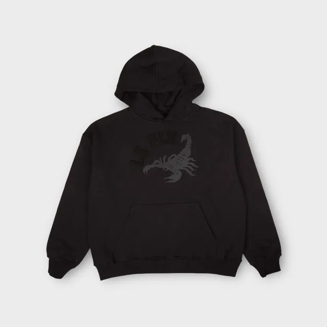 le-fix-scorpion-hoodie-schwarz-herren-box-fit image 1