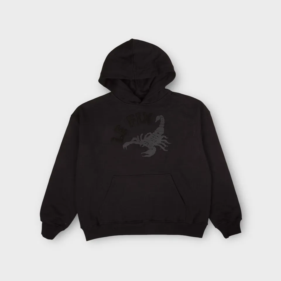 le-fix-scorpion-hoodie-schwarz-herren-box-fit image 1