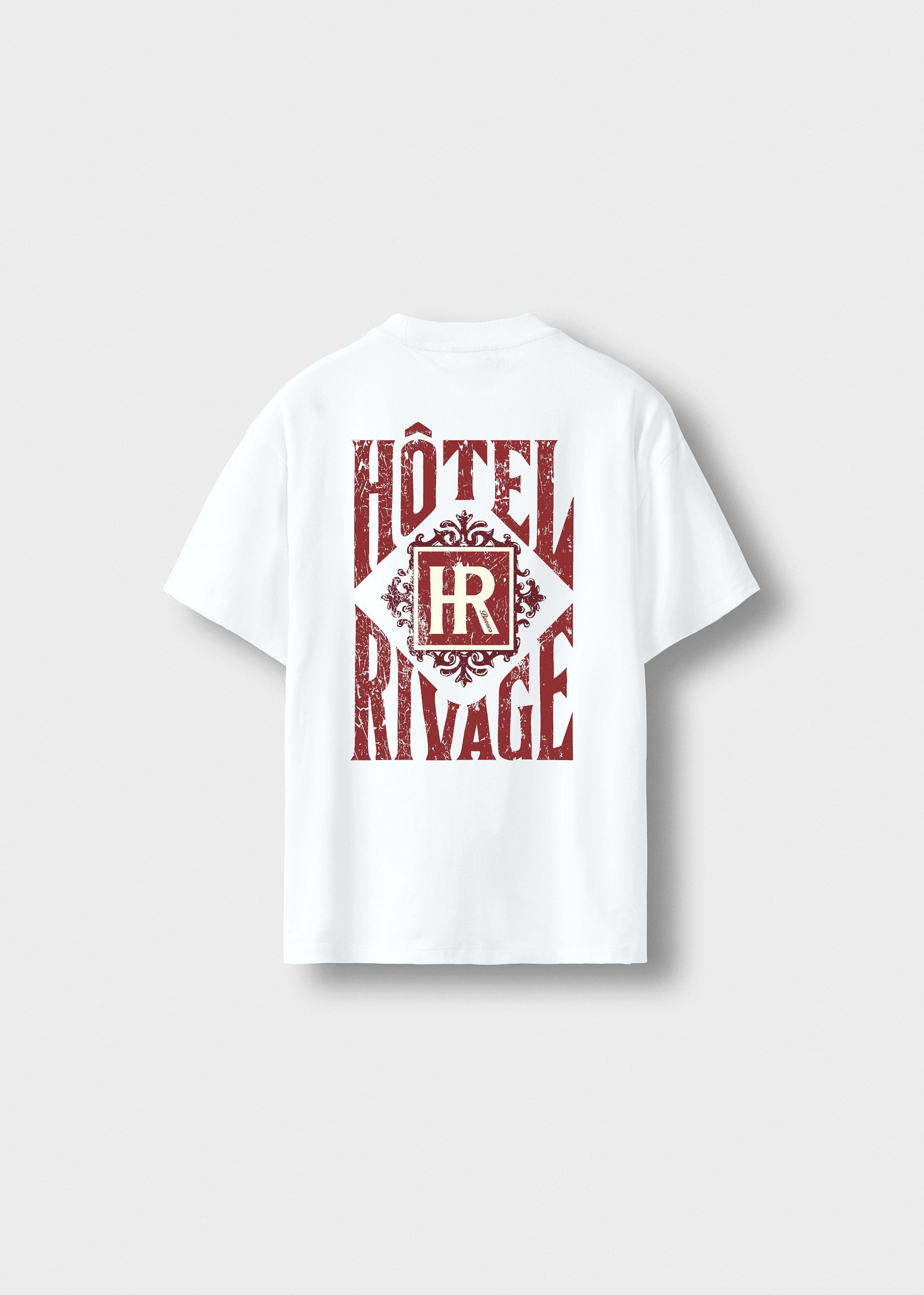 burocs-t-shirts-oversize-t-shirt-hotel-emblem-wei-print image 2