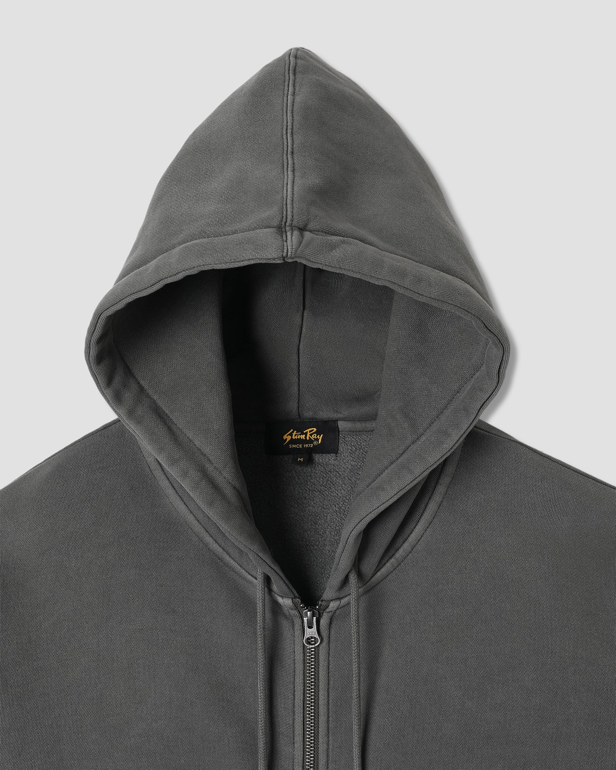 stan-ray-patch-zip-hood-hoodie-washed-black-herren image 4