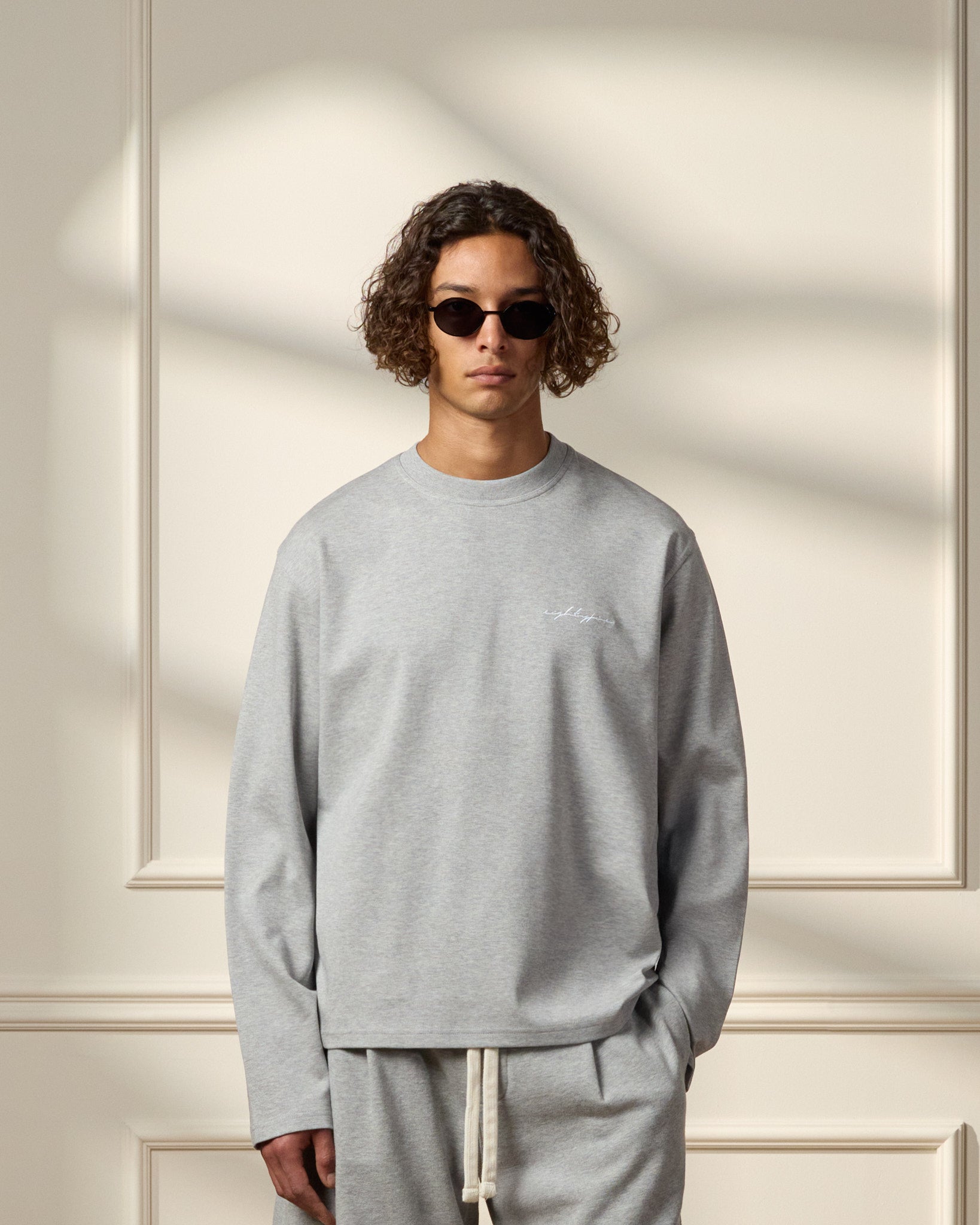 eightyfive-tops-embroidered-longsleeve-langarmshirt-grey image 3