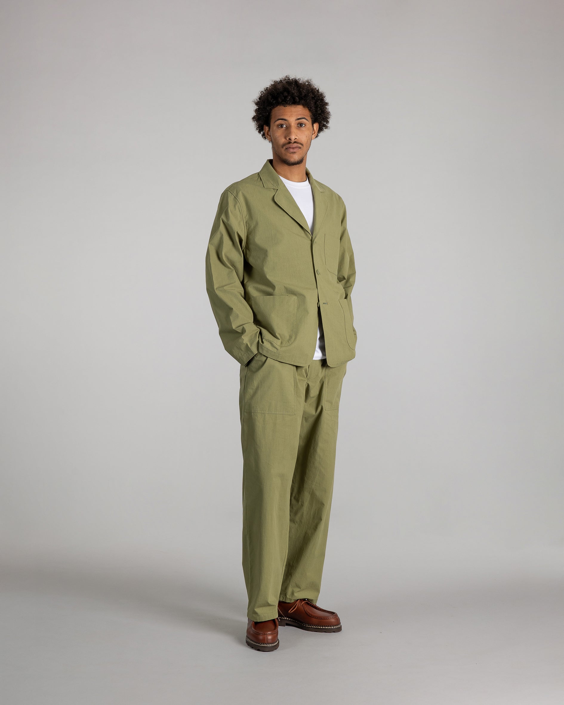 stan-ray-3-pocket-jacket-sakko-olive-sateen-baumwolle image 7