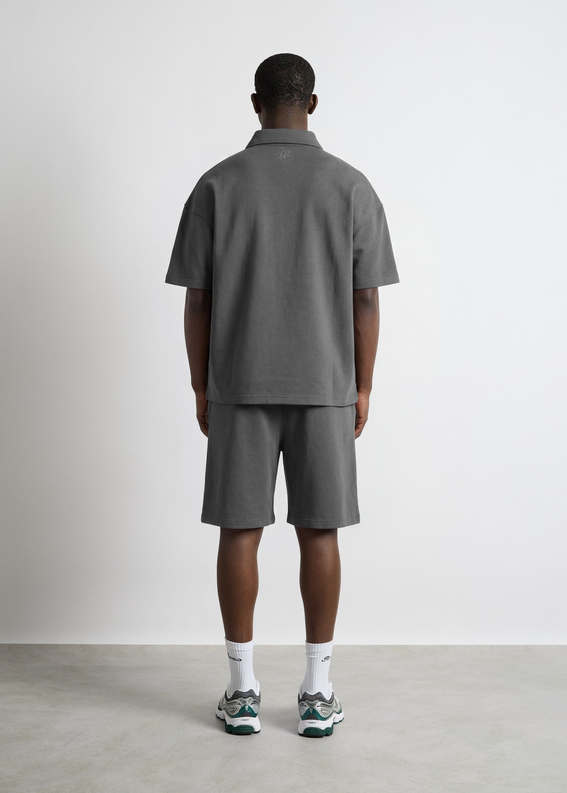 burocs-sweatshorts-with-seam-grau-baumwolle-relaxed image 6