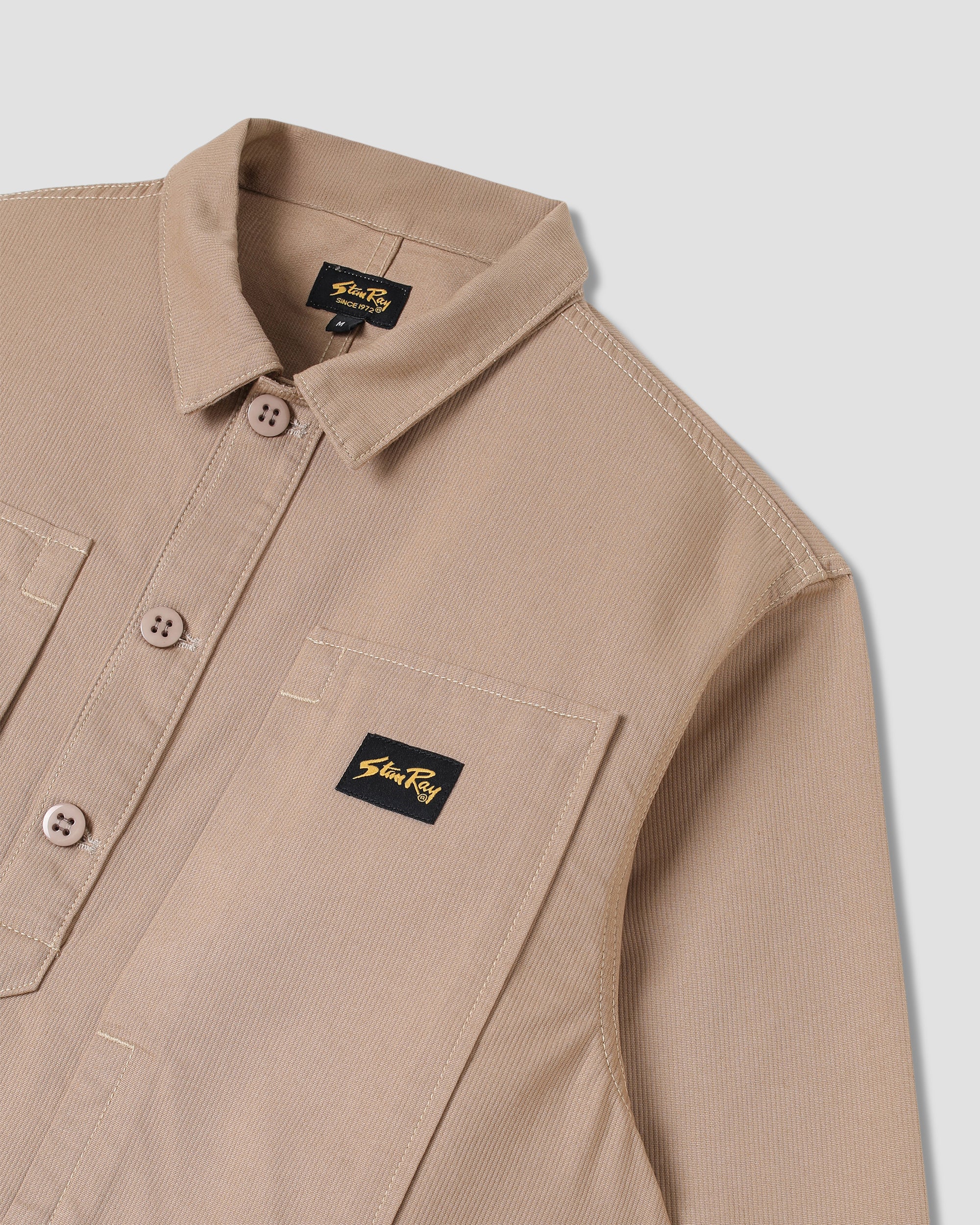 stan-ray-painters-pop-over-hemd-khaki-bedford image 5