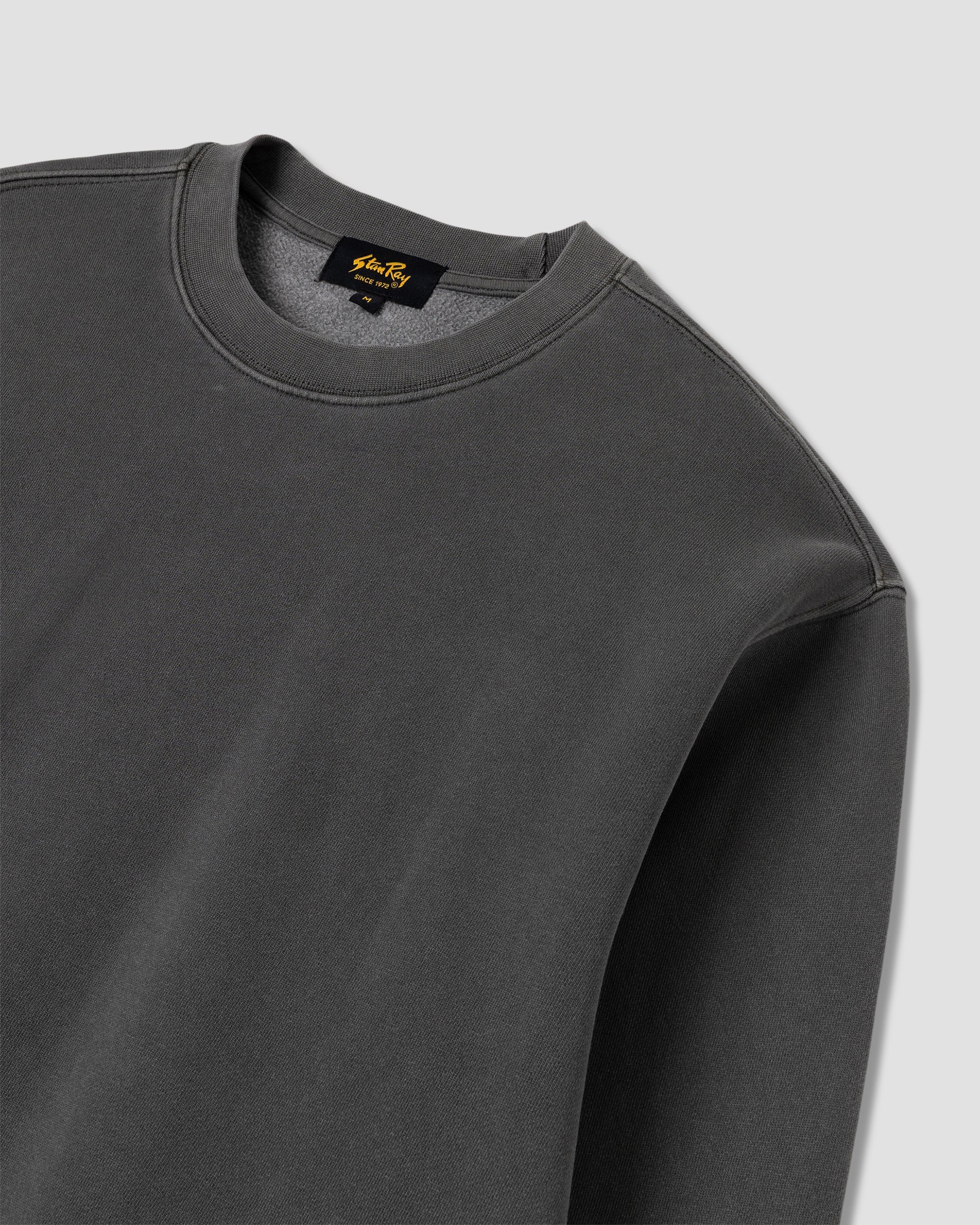 stan-ray-patch-crew-sweatshirt-washed-black-relaxed-fit image 4