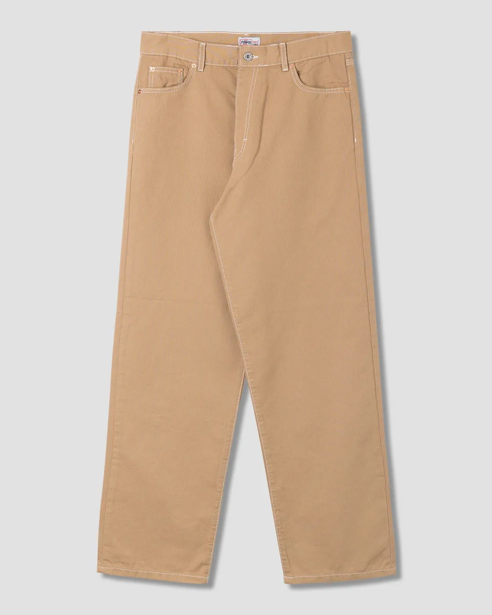 stan-ray-wide-5-hose-khaki-bedford-lockere-5-pocket-jeans image 1