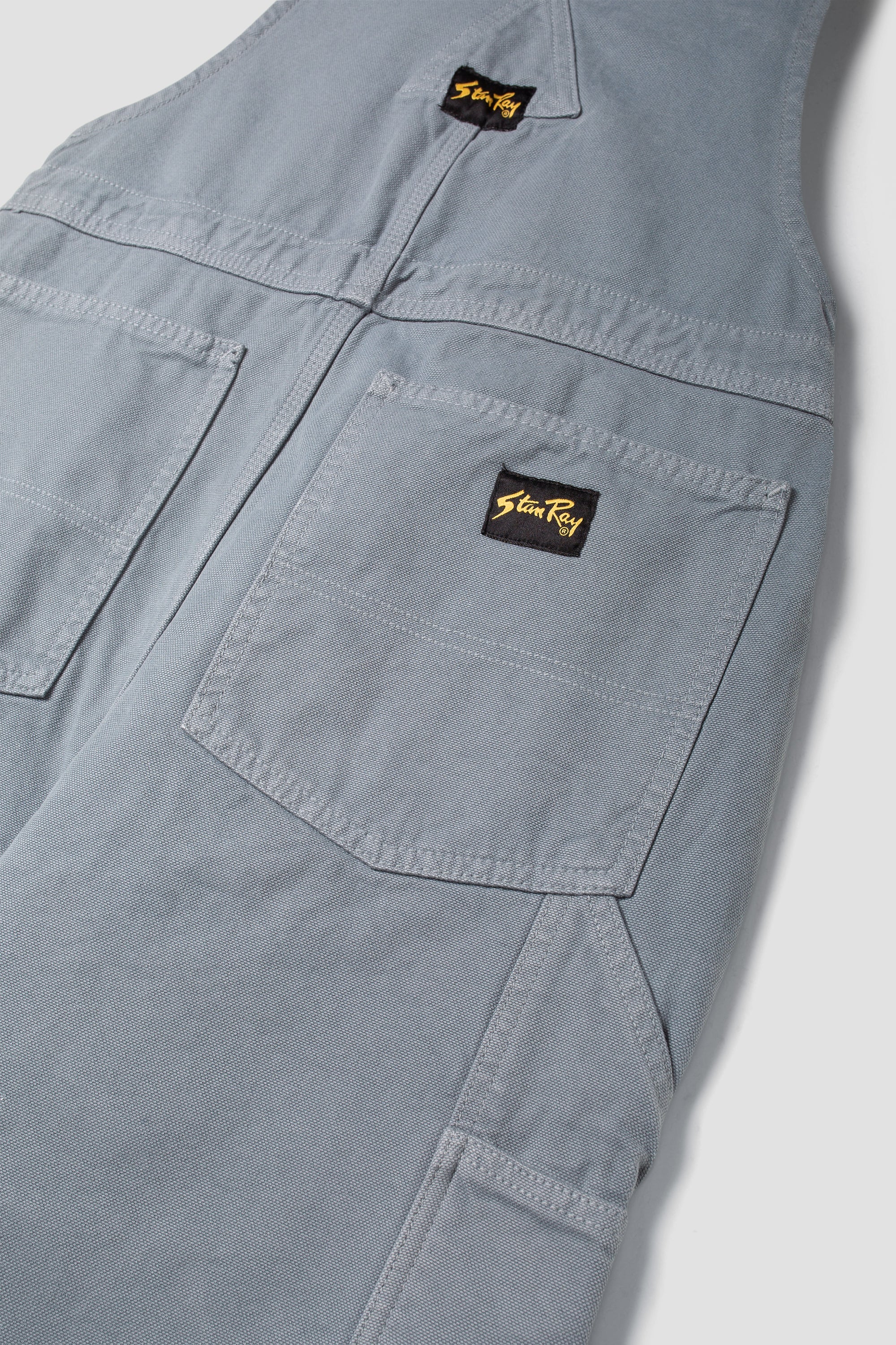stan-ray-earls-bib-latzhose-battle-grey-duck-14oz image 3