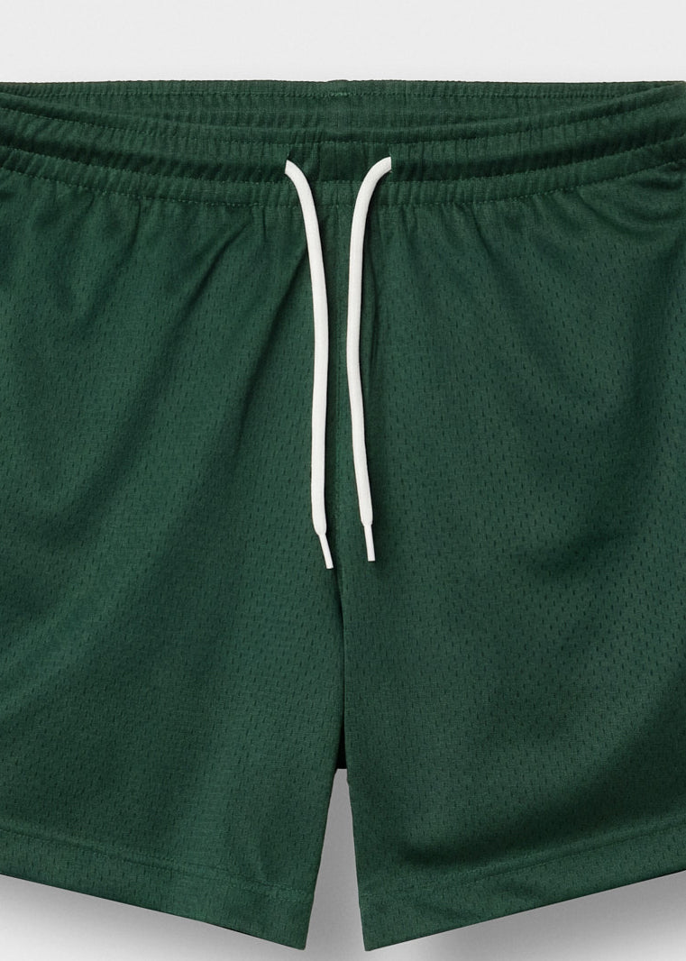 burocs-mesh-shorts-shorts-hunter-green-regular-fit image 3
