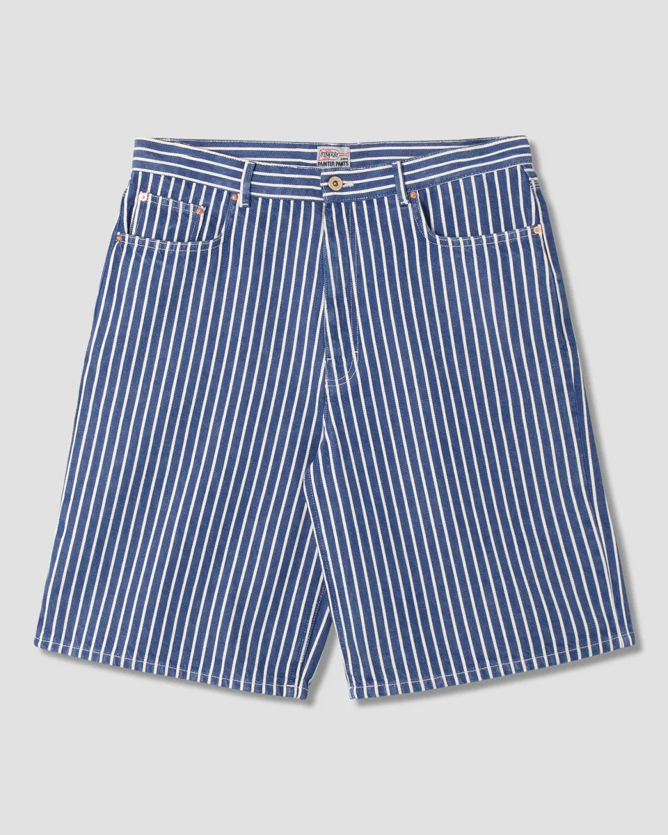 stan-ray-wide-5-short-indigo-hickory-shorts-baumwolle image 1