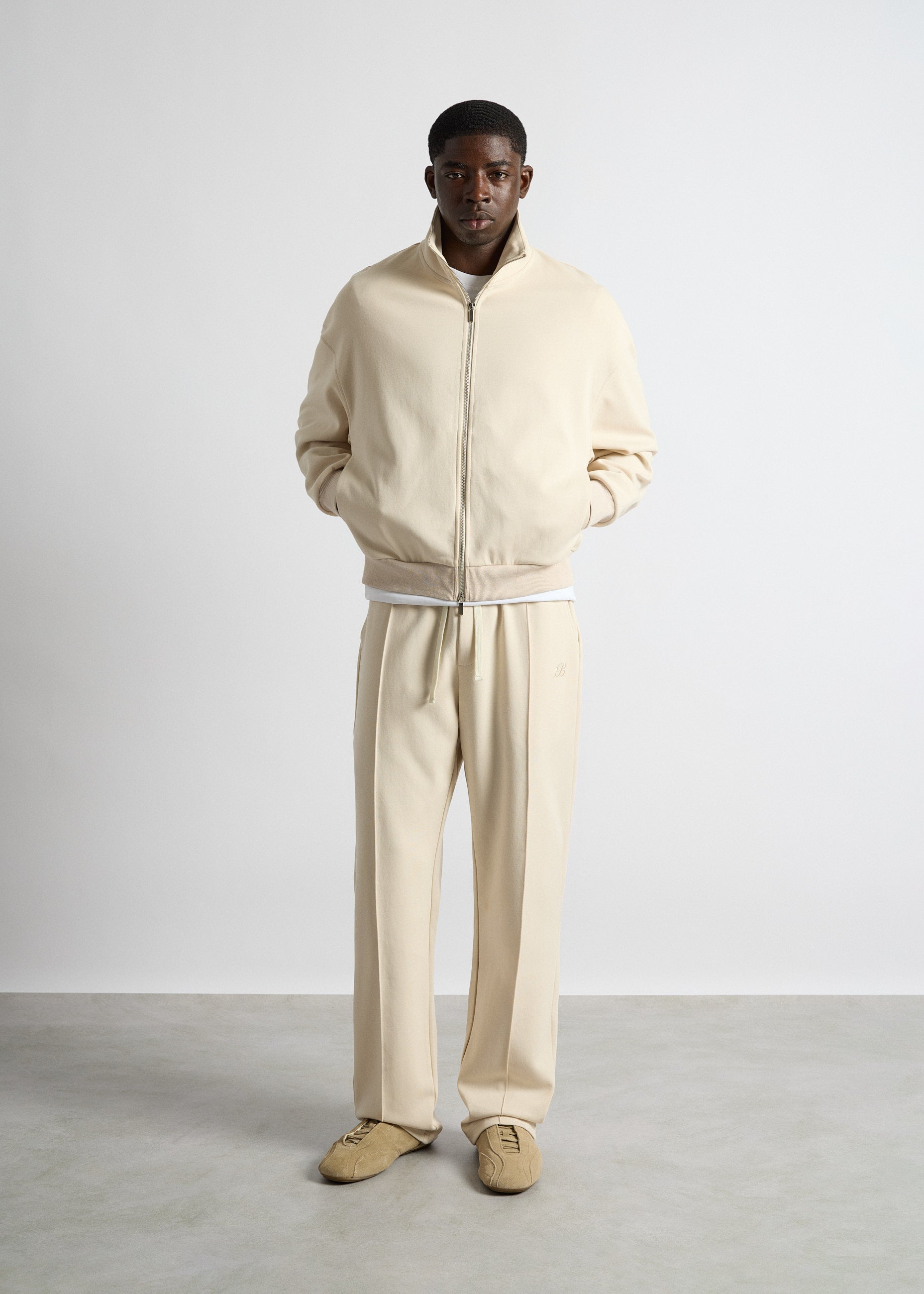 burocs-full-zip-sweater-troyer-beige-oversize-baumwolle image 5