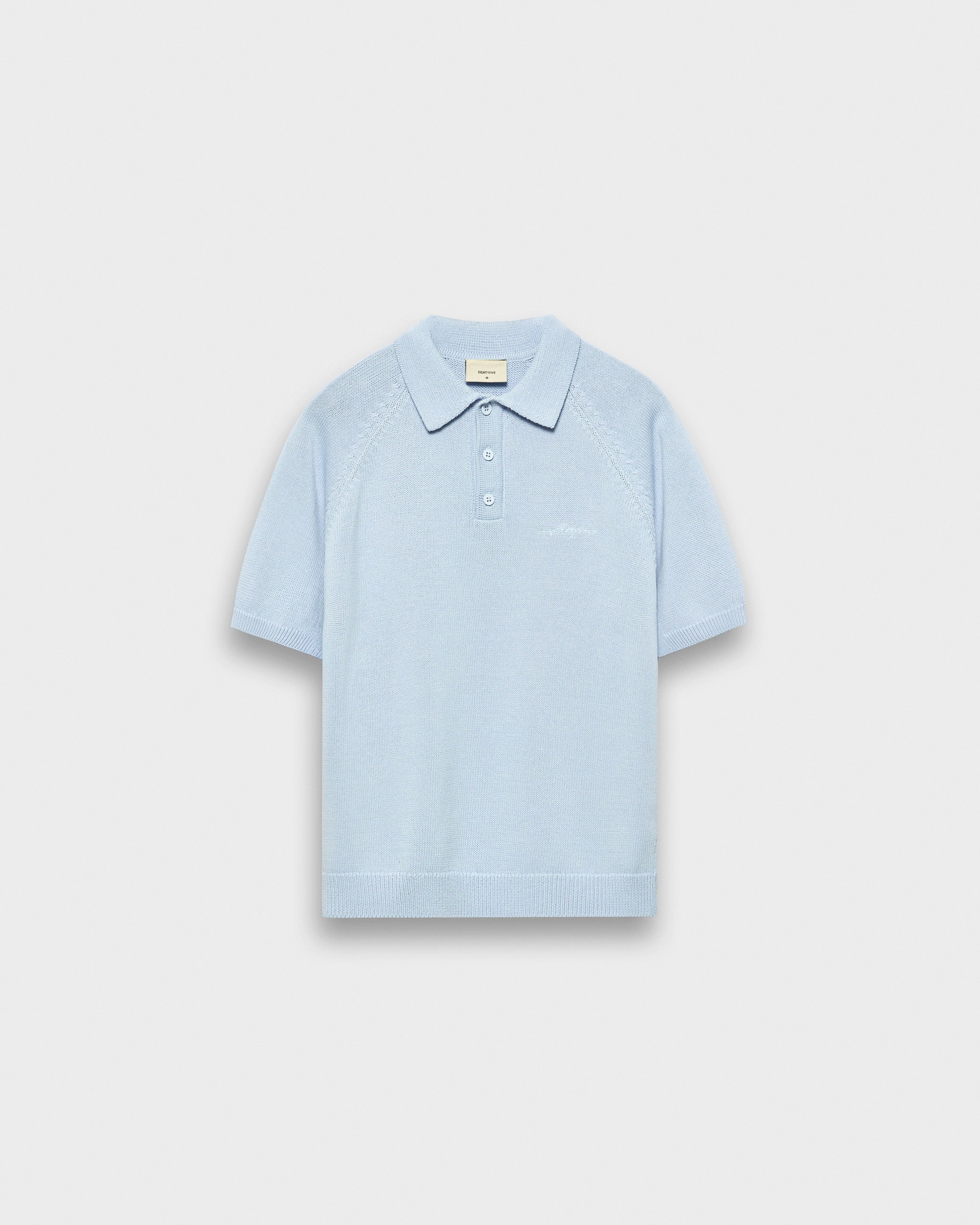 eightyfive-raglan-knit-poloshirt-baby-blue-m-regular image 1