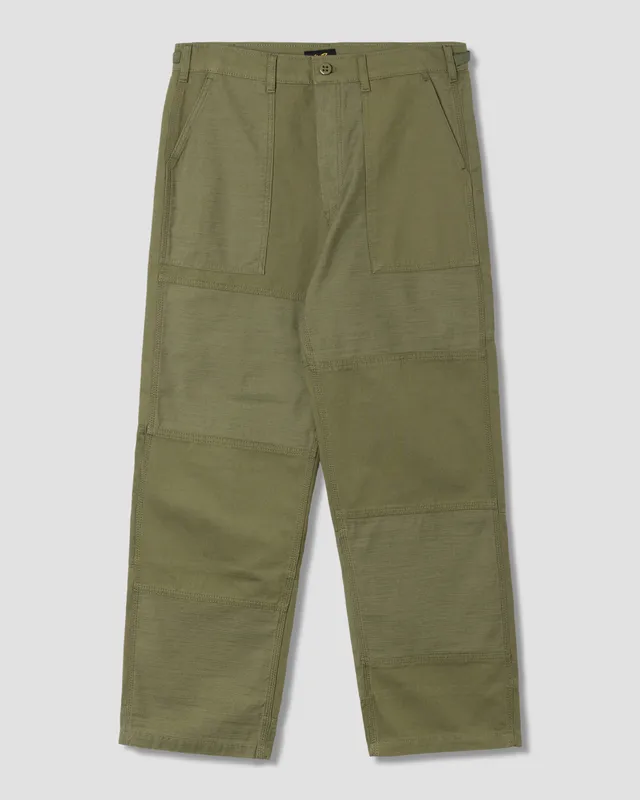 stan-ray-k-pant-herren-hose-olive-poplin-relaxed image 1