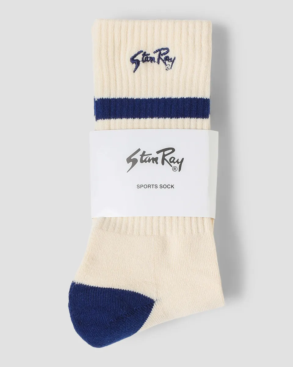 stan-ray-sports-sock-socken-natural-navy-einheitsgr-e image 1