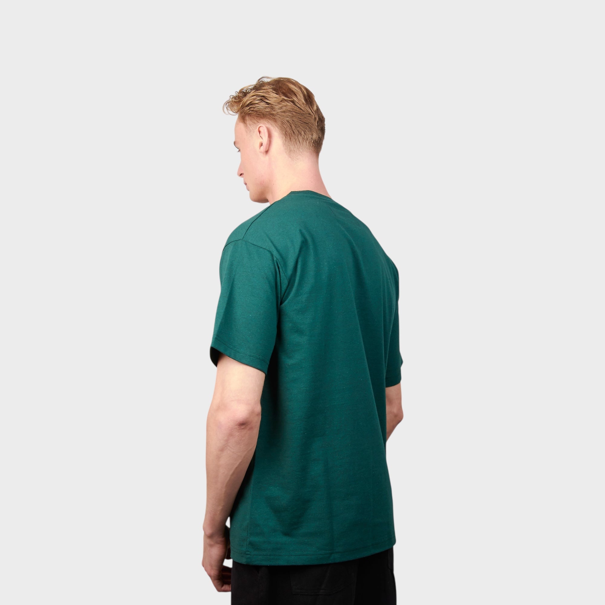 le-fix-loop-t-shirt-gr-n-logo-baumwolle-regular-fit image 4