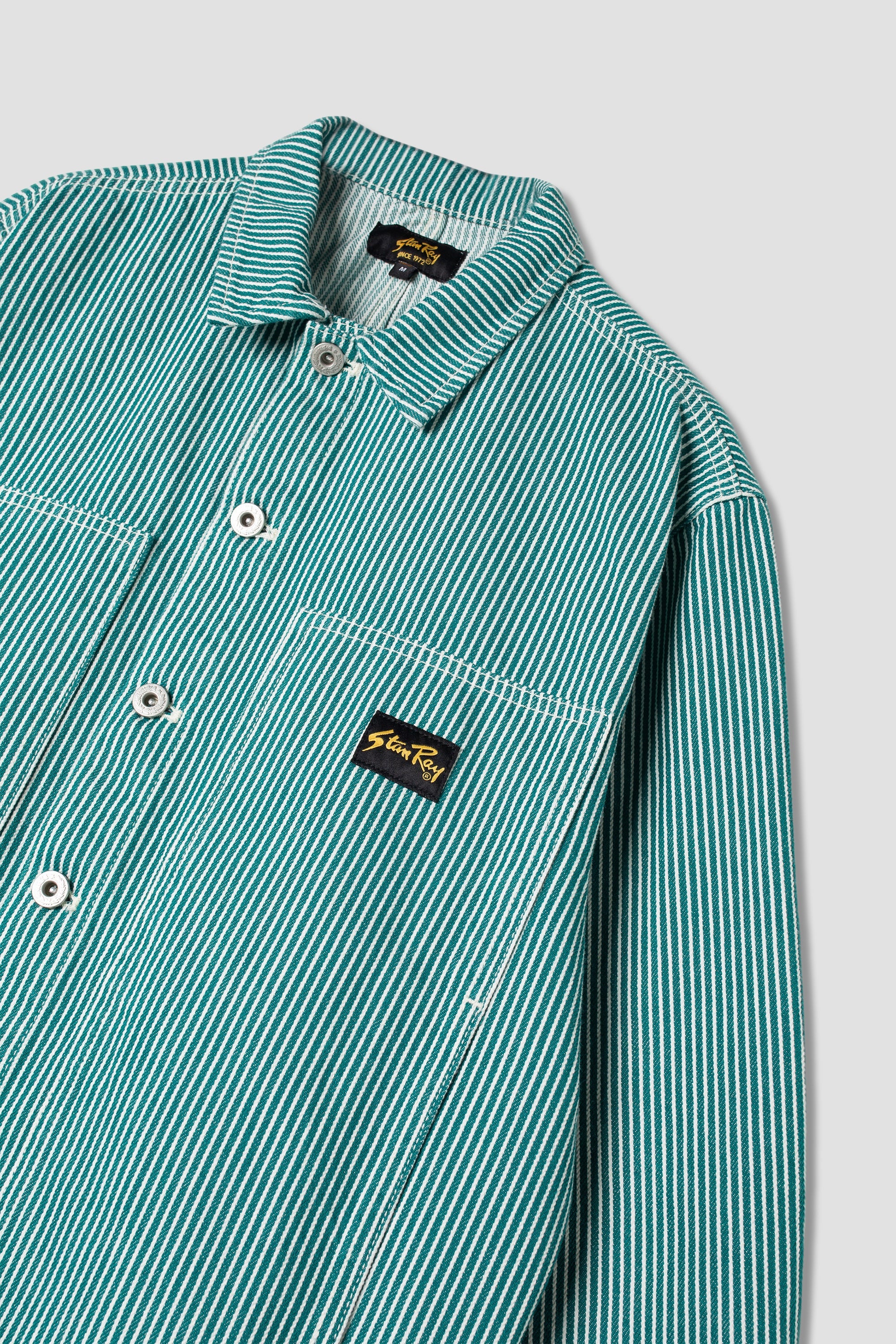 stan-ray-box-jacket-arbeitsjacke-agave-hickory-cropped image 5