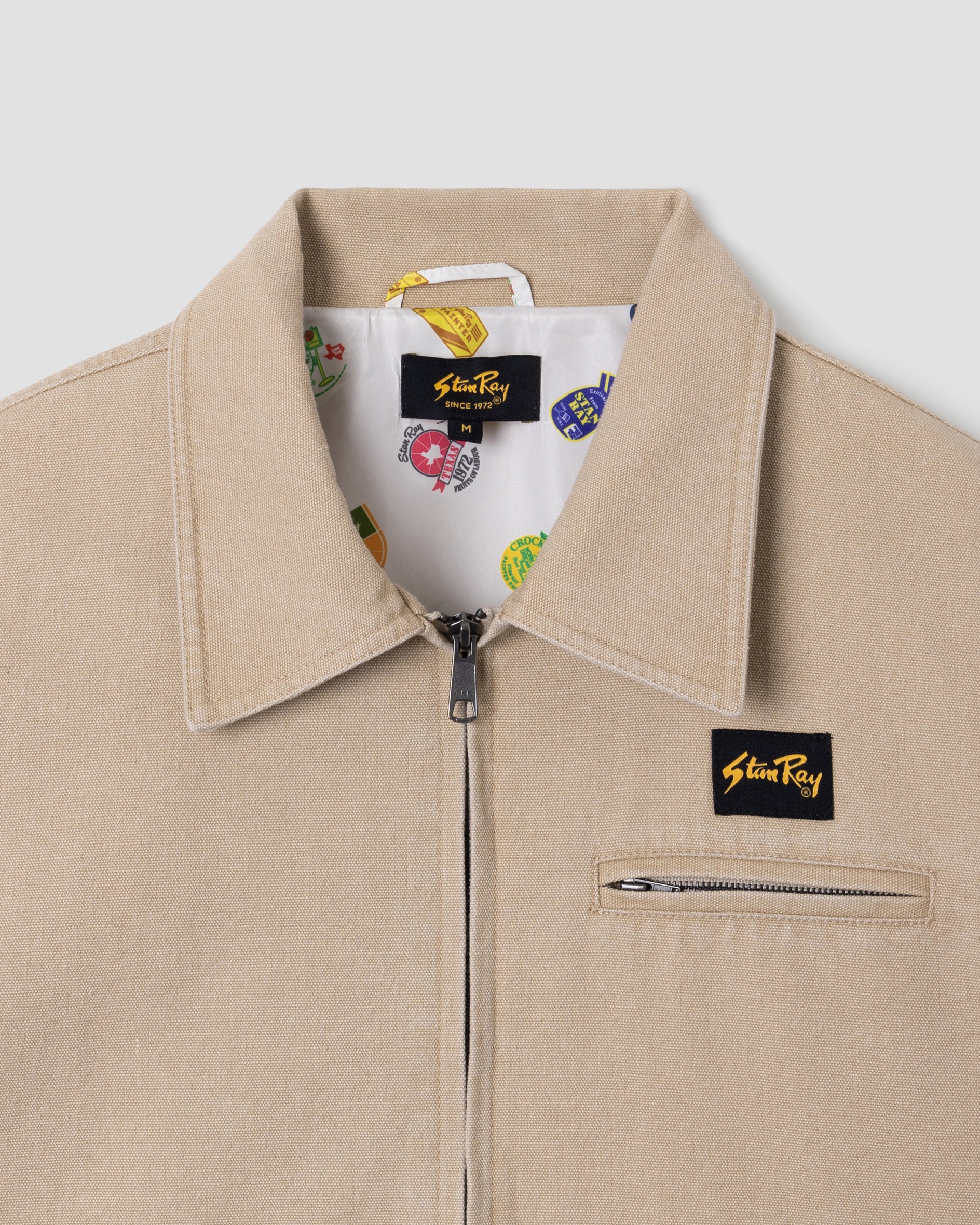 stan-ray-gas-jacket-jacke-eucalyptus-canvas image 2