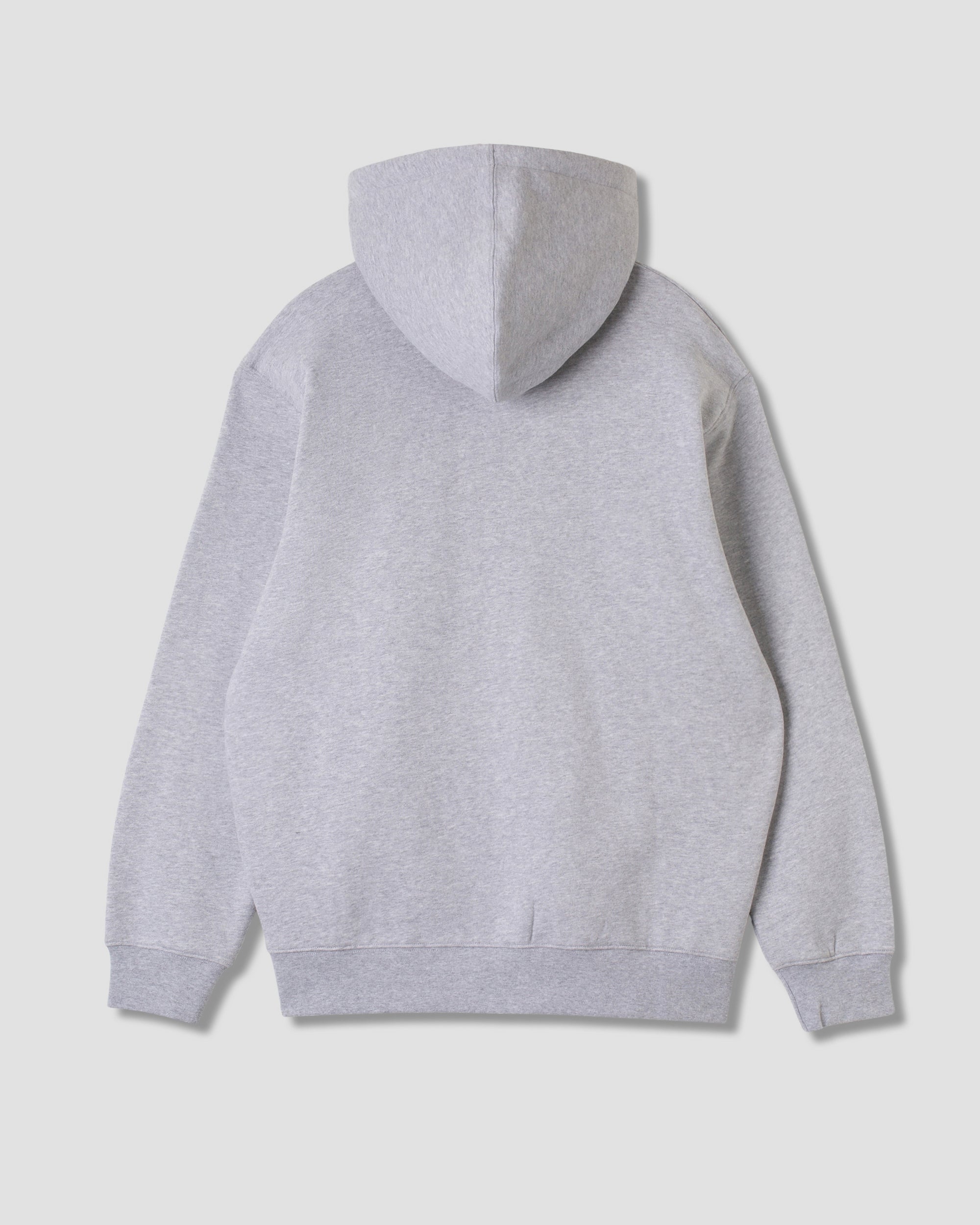 stan-ray-patch-zip-hood-hoodie-grey-marl-baumwolle image 2