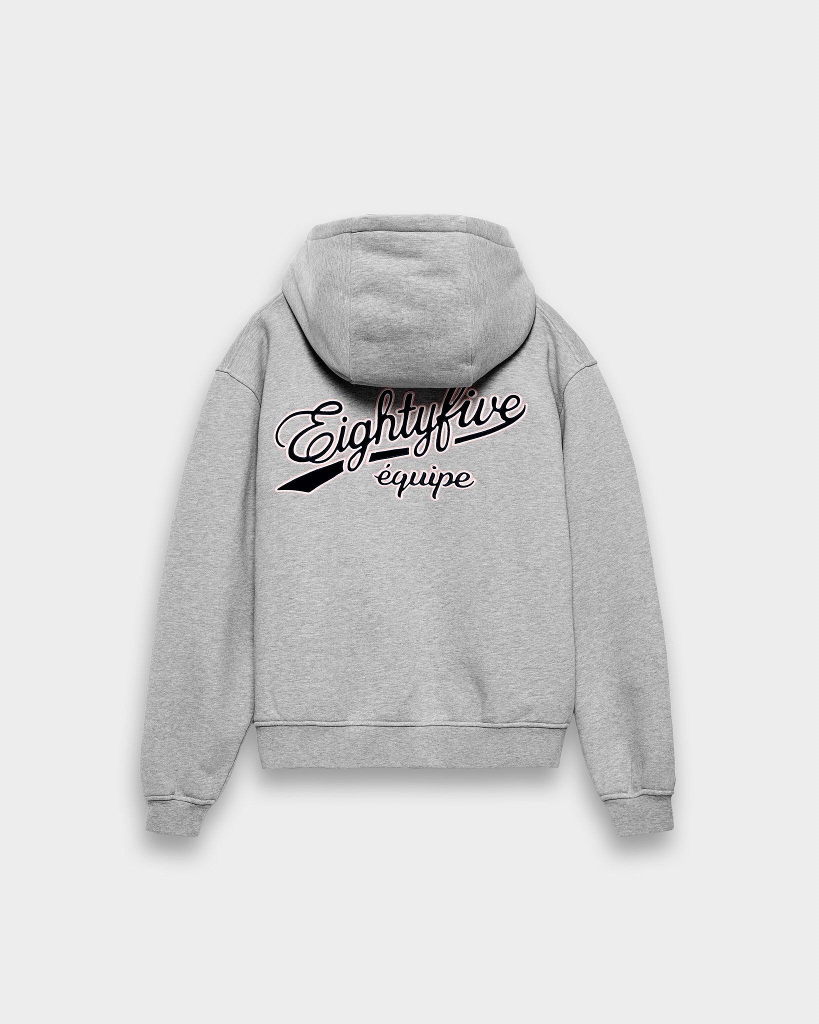 eightyfive-embroidered-zip-hoodie-sporty-grey-490gsm image 2