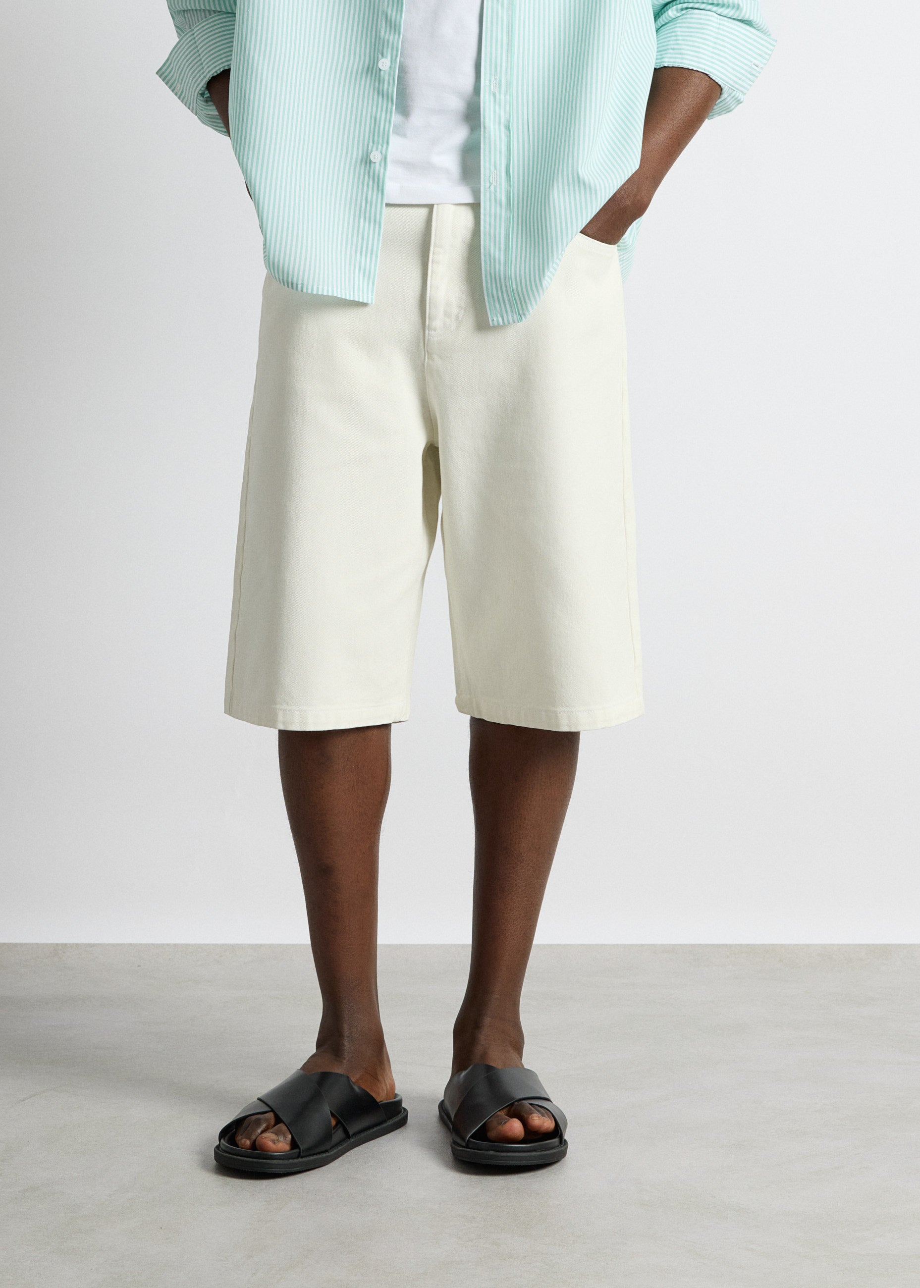 burocs-shorts-marco-baggy-shorts-shell-white-baumwolle image 4
