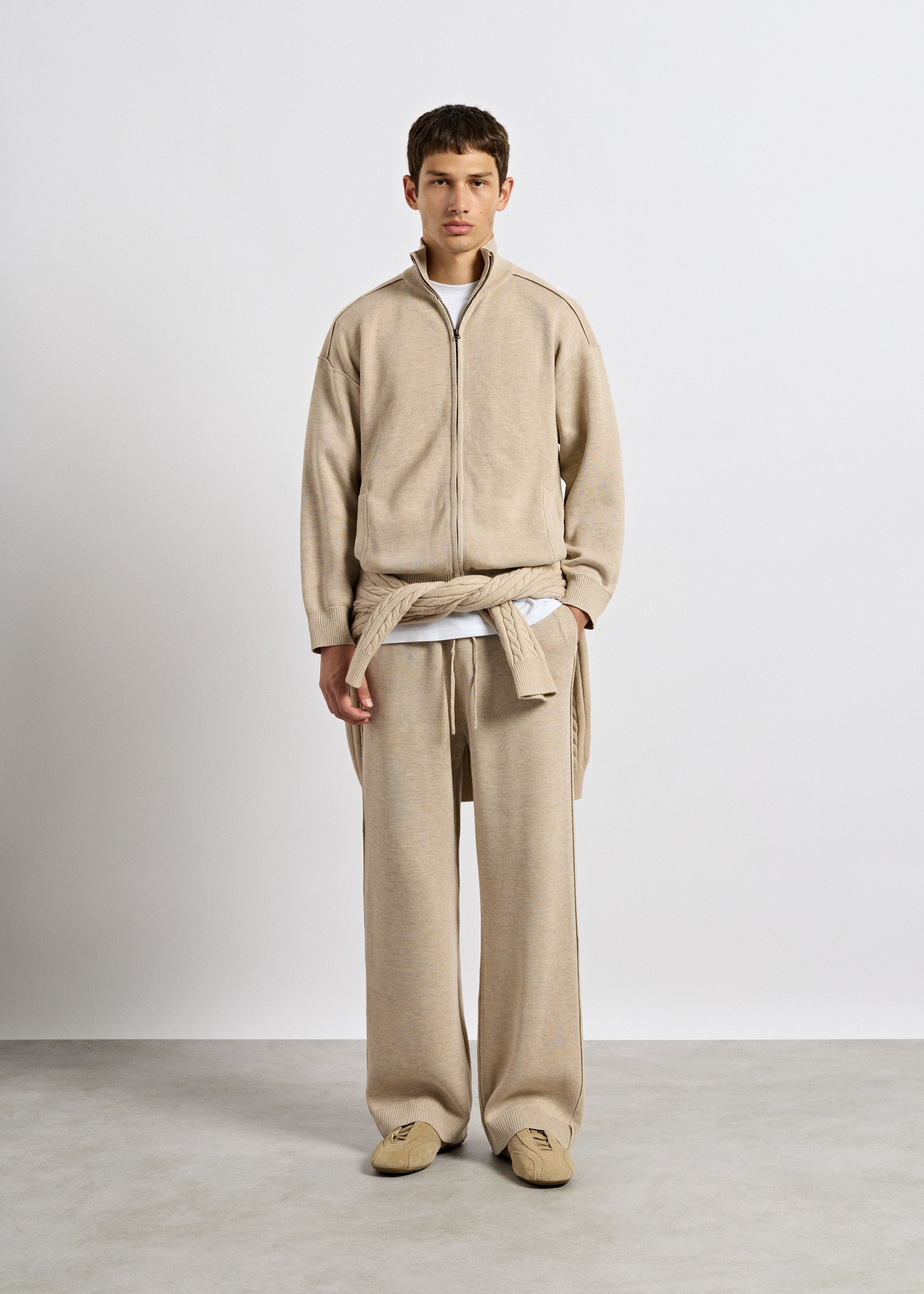 burocs-knit-zip-jacket-beige-melange-m-relaxed image 4