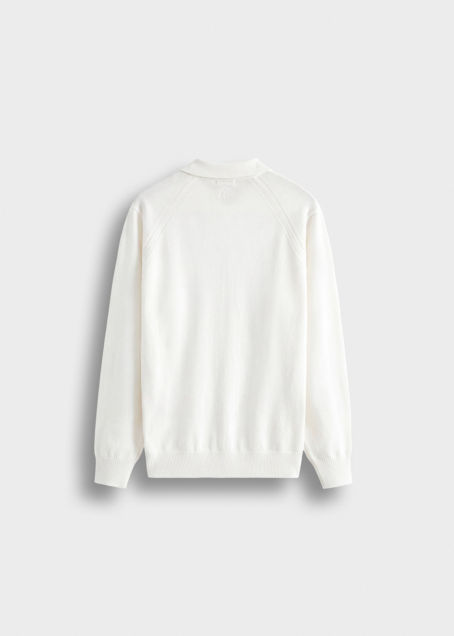 burocs-fine-knit-polo-sweater-strickpolo-off-white-regular-fit image 2