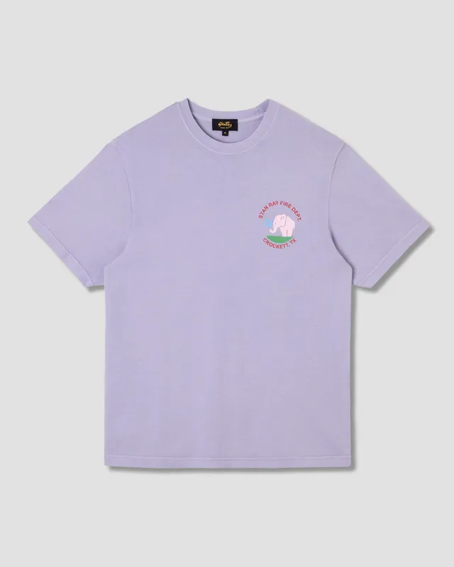 stan-ray-fire-dept-tee-cosmic-purple-t-shirt image 1