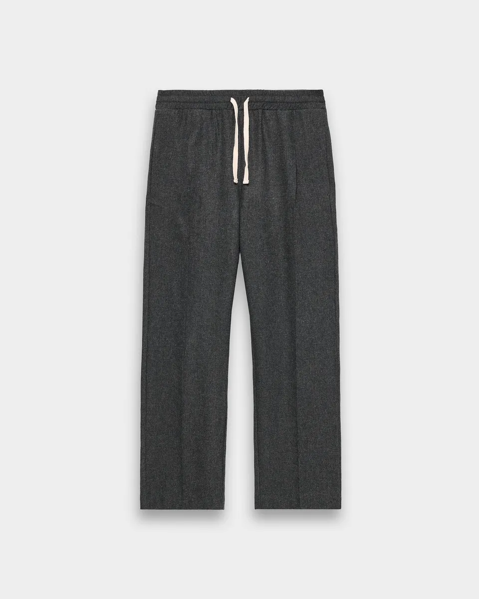 eightyfive-wool-pants-wollhose-grey-melange-elastikbund image 1